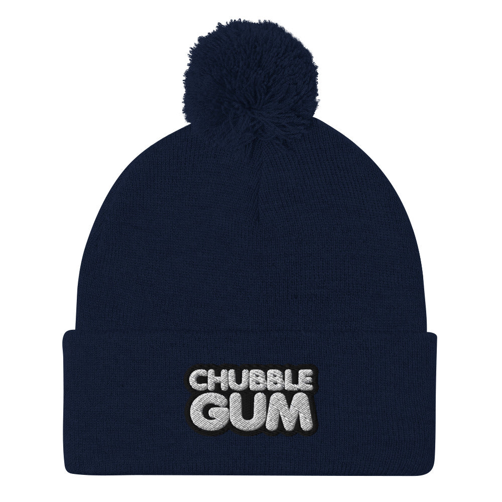 STACKED - Pom-Pom Beanie - ChubbleGumLLC