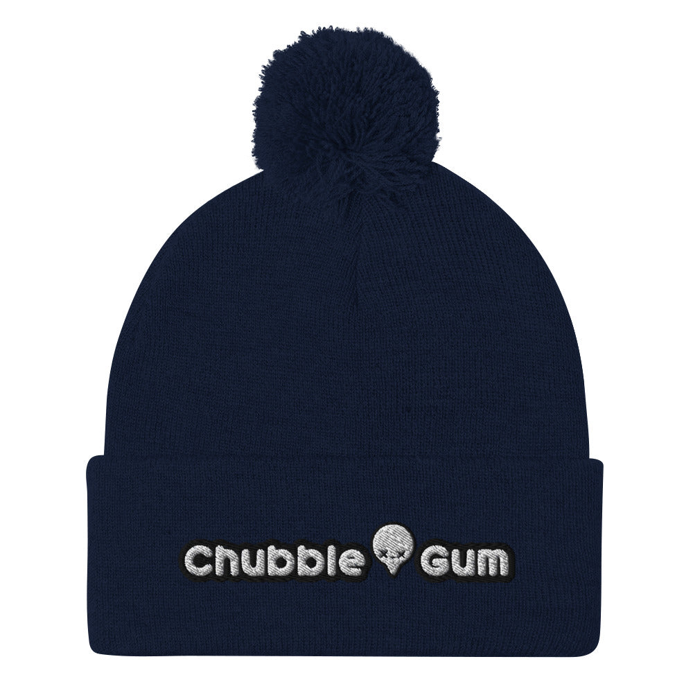 LINEAR - Pom-Pom Beanie - ChubbleGumLLC