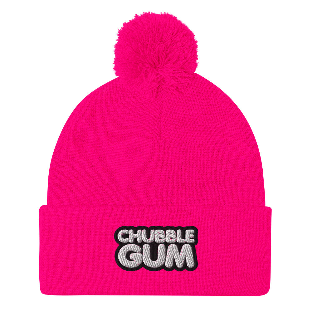 STACKED - Pom-Pom Beanie - ChubbleGumLLC