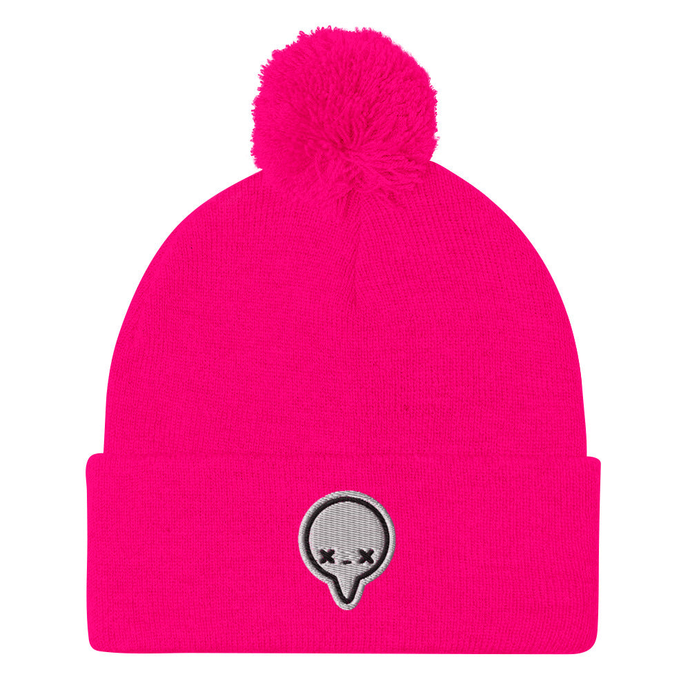 BUBBLE - Pom-Pom Beanie - ChubbleGumLLC