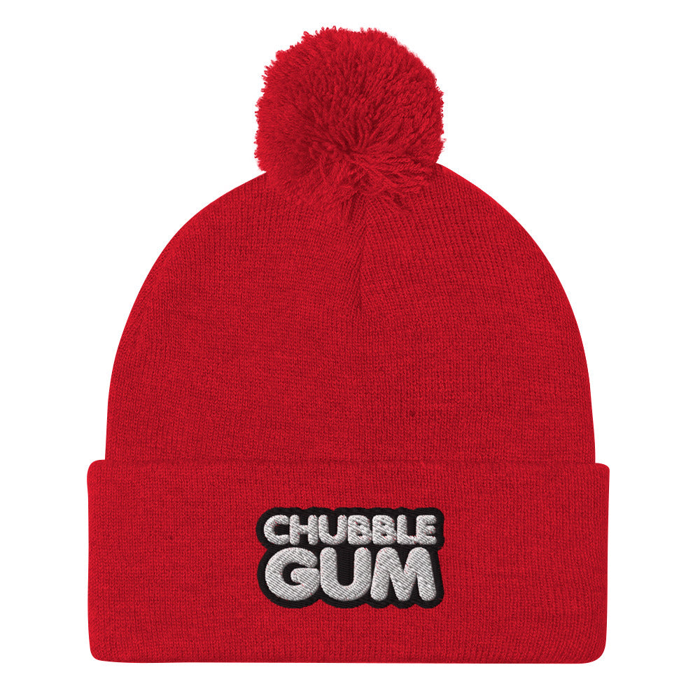 STACKED - Pom-Pom Beanie - ChubbleGumLLC