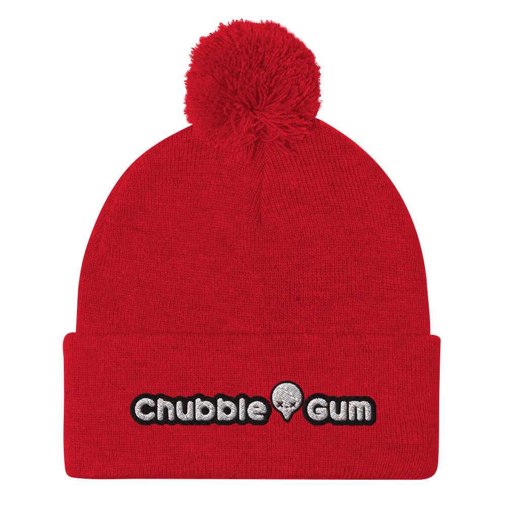LINEAR - Pom-Pom Beanie - ChubbleGumLLC