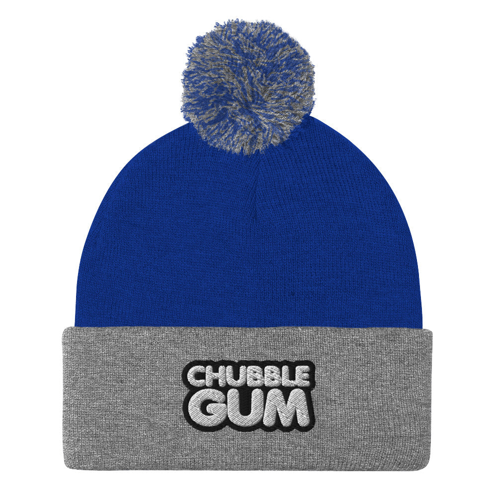 STACKED - Pom-Pom Beanie - ChubbleGumLLC