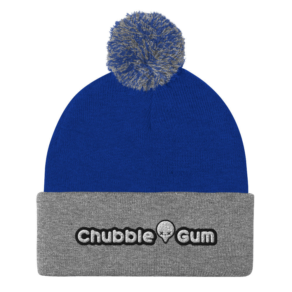 LINEAR - Pom-Pom Beanie - ChubbleGumLLC