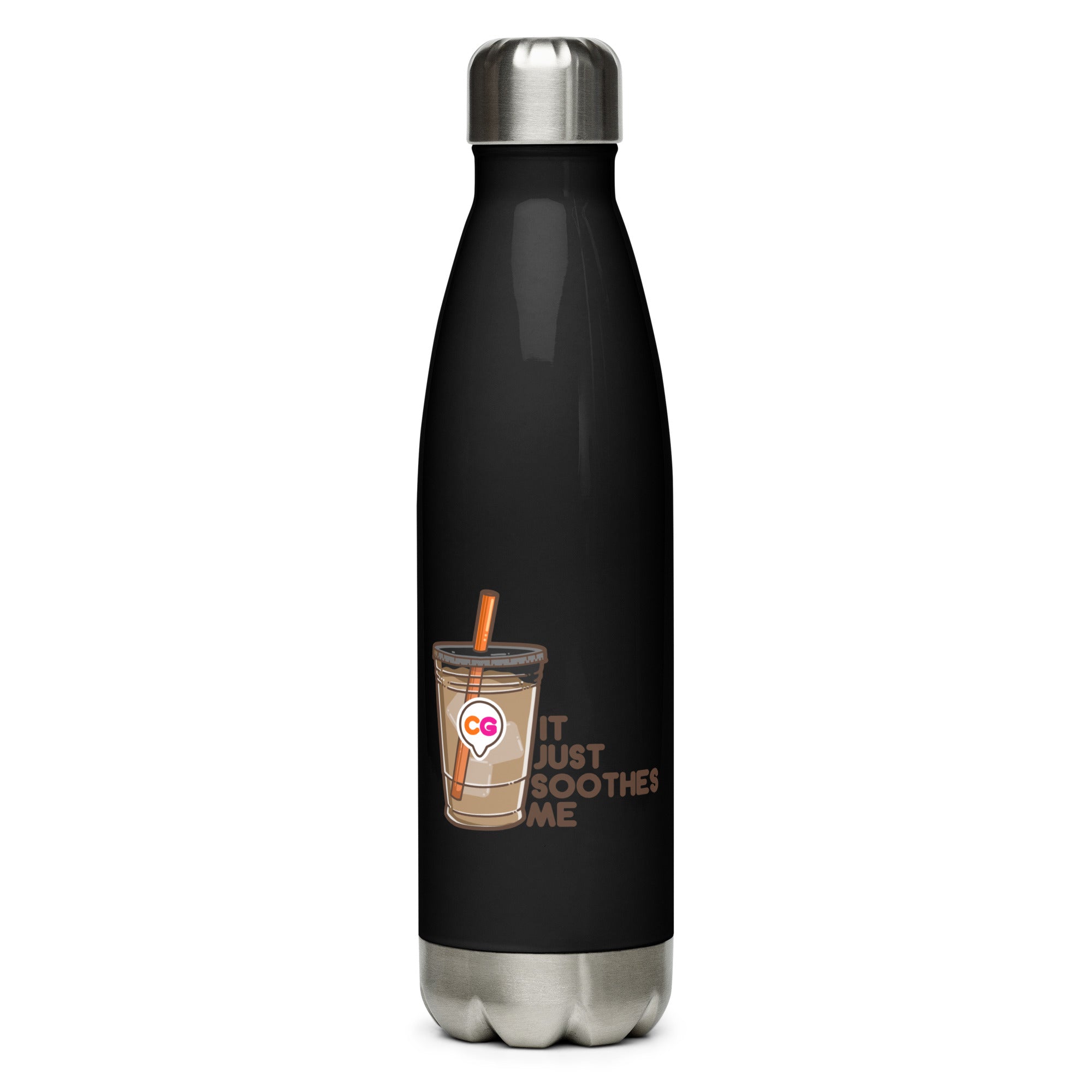 IT JUST SOOTHES ME - Stainless Steel Water Bottle - ChubbleGumLLC