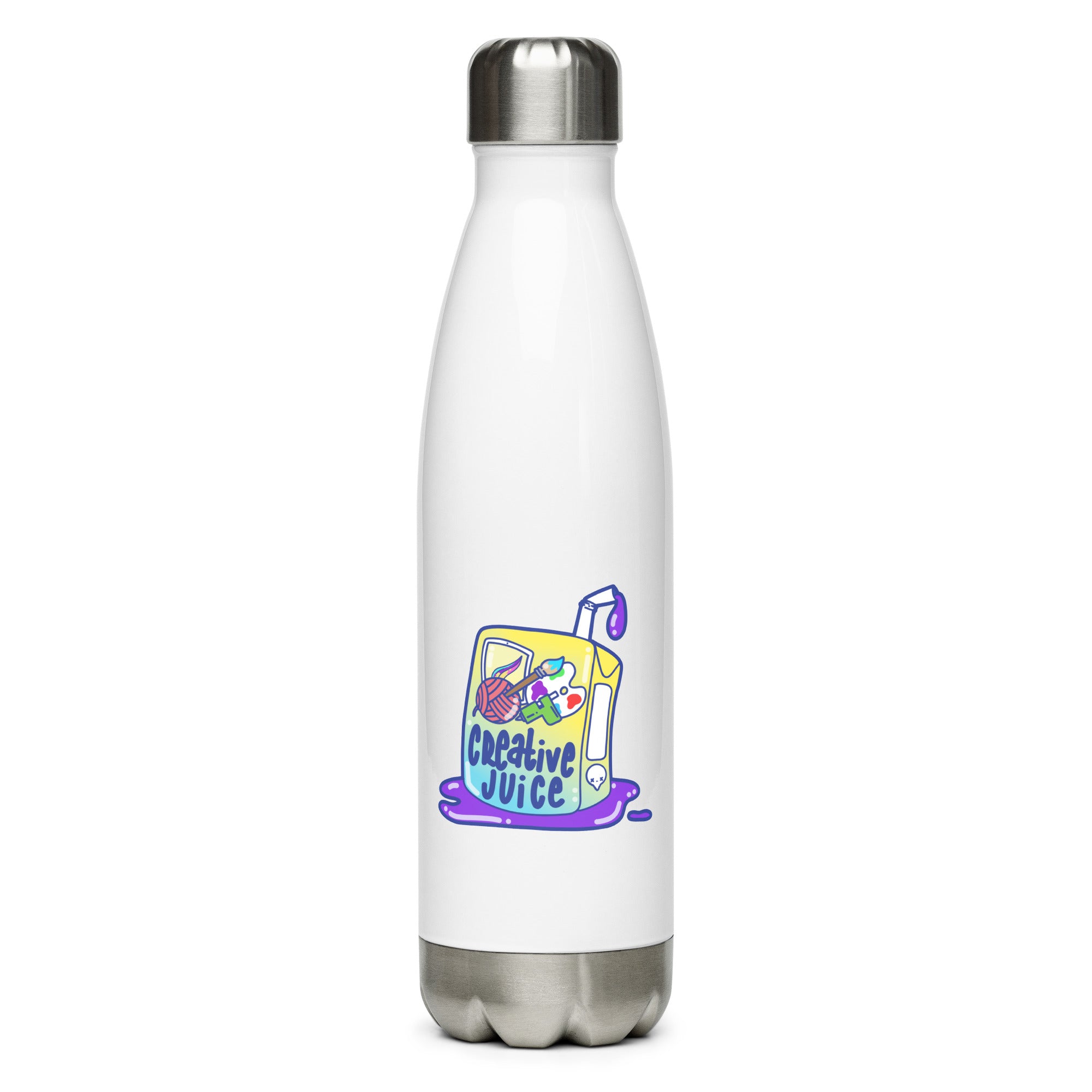 CREATIVE JUICE - Stainless Steel Water Bottle - ChubbleGumLLC