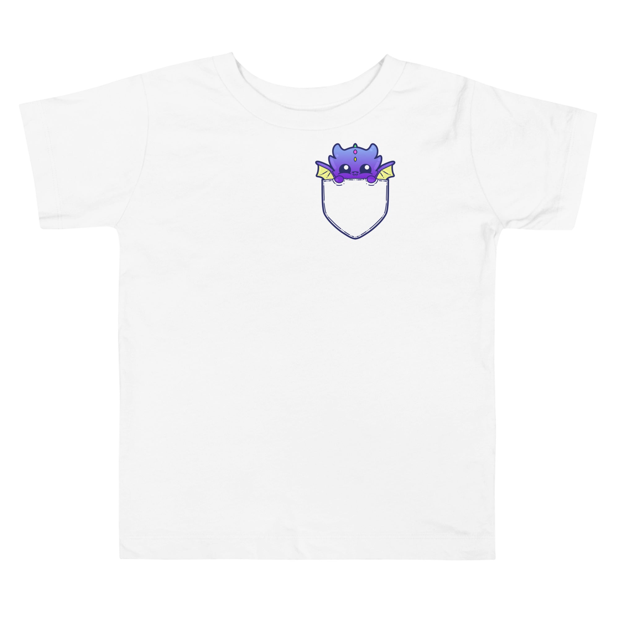 POCKET DRAGON - Toddler Tee - ChubbleGumLLC