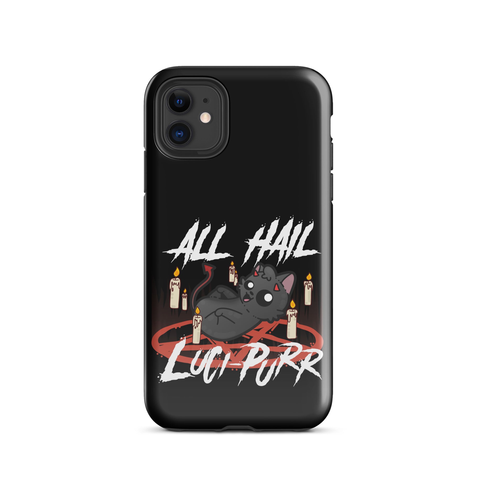 ALL HAIL LUCIPURR - Tough Case for iPhone® - ChubbleGumLLC