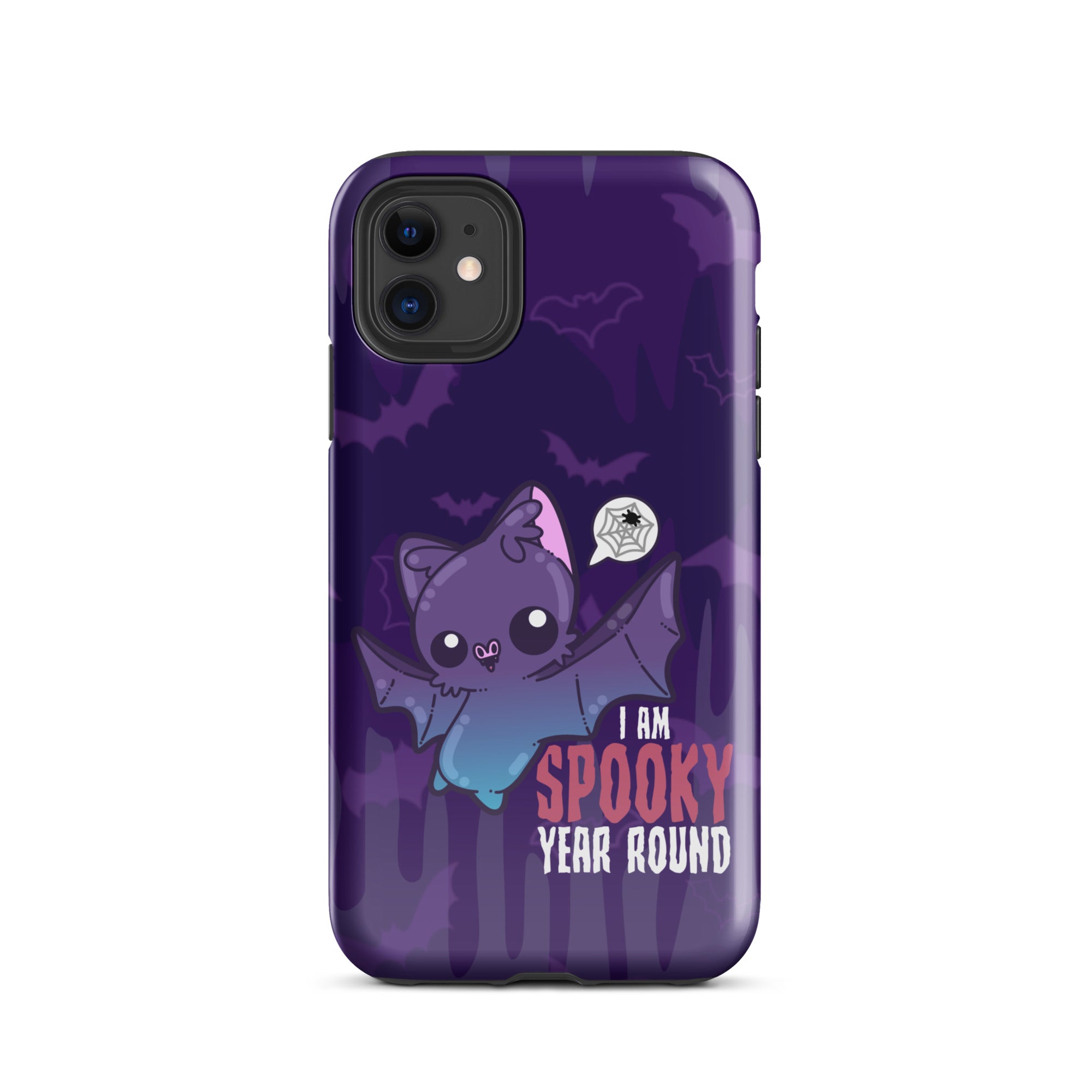 I AM SPOOKY YEAR ROUND W/BACKGROUND - Tough Case for iPhone®