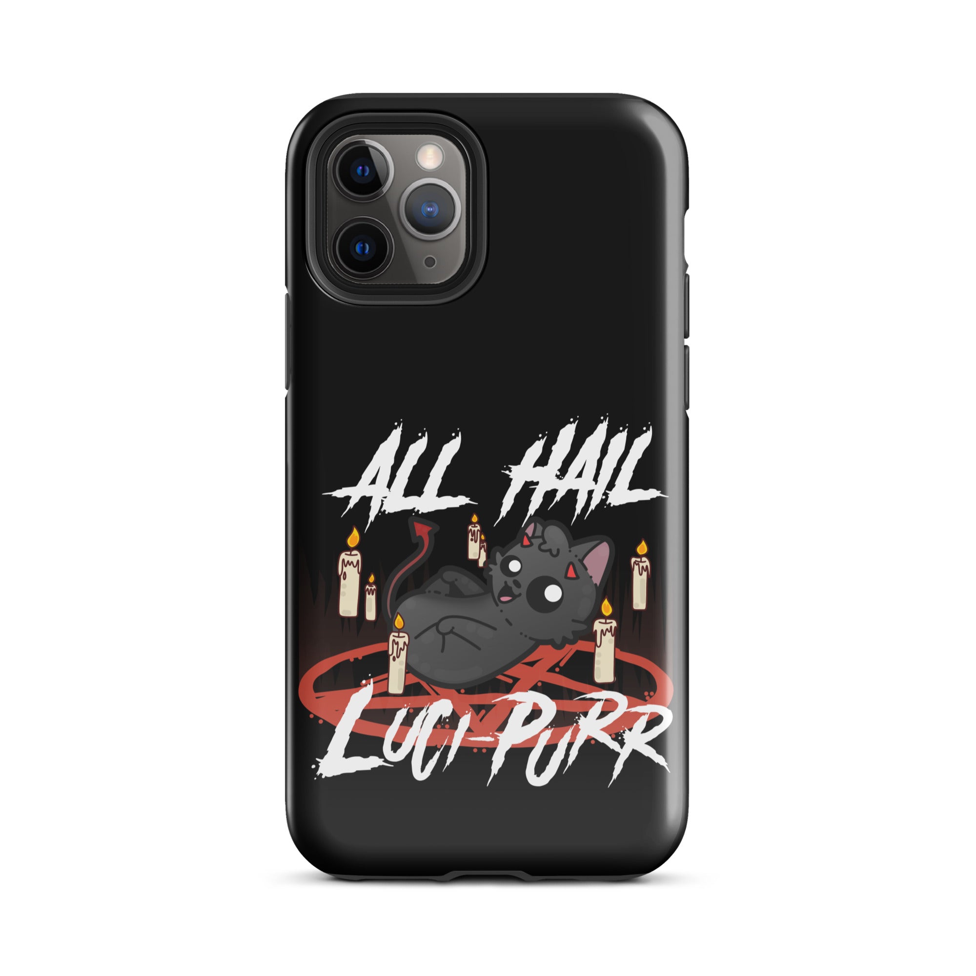 ALL HAIL LUCIPURR - Tough Case for iPhone® - ChubbleGumLLC
