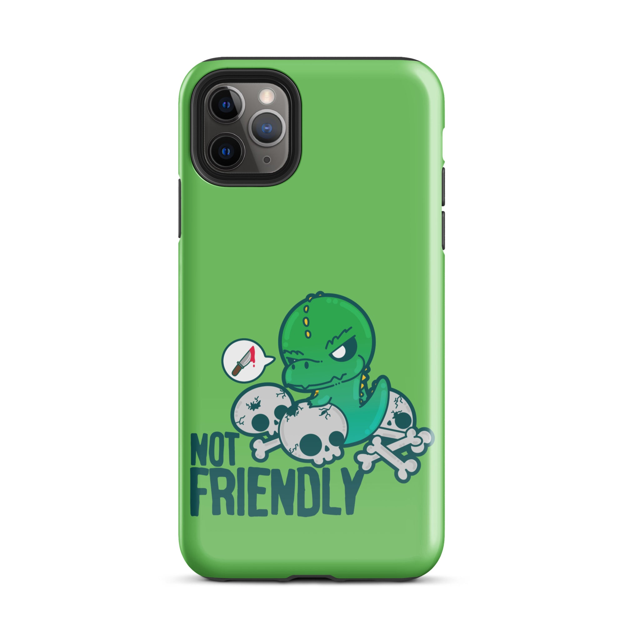 NOT FRIENDLY - Tough Case for iPhone® - ChubbleGumLLC