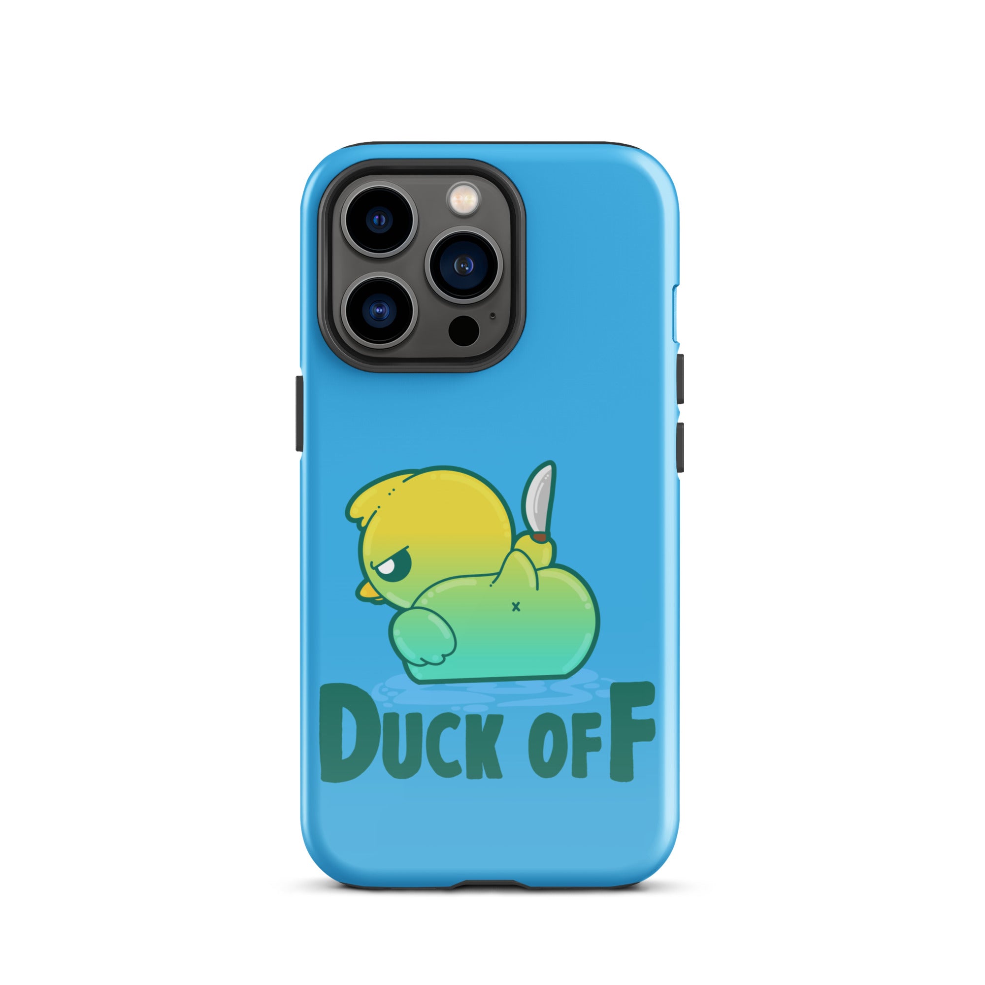 DUCK OFF - Tough Case for iPhone® - ChubbleGumLLC