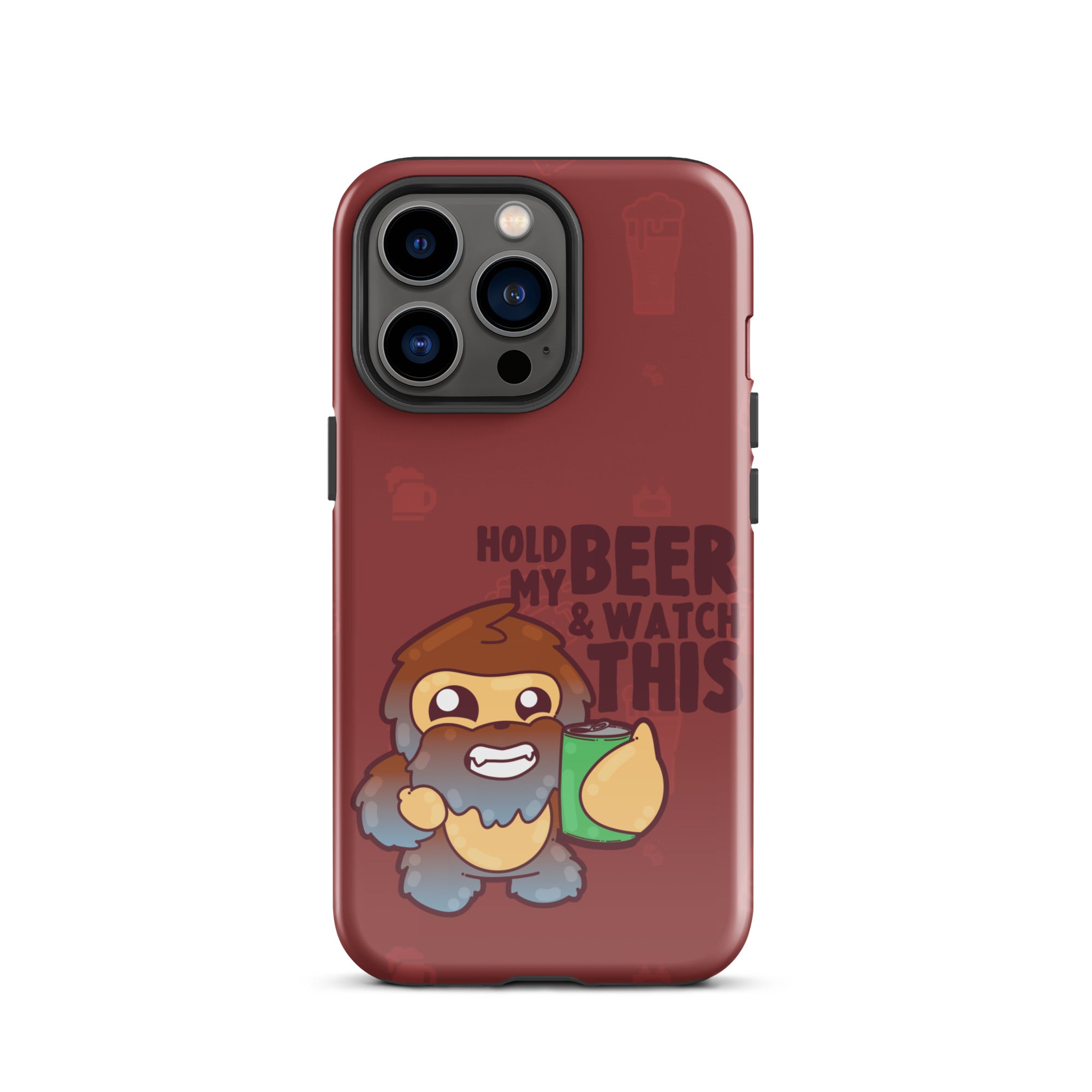 HOLD MY BEER W/BACKGROUND - Tough Case for iPhone®