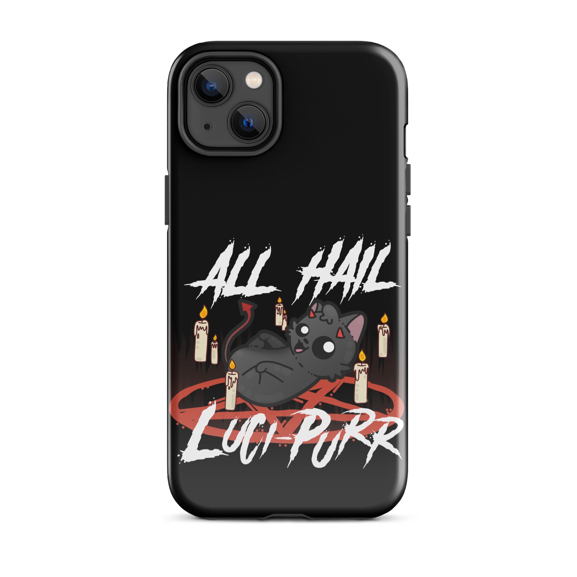 ALL HAIL LUCIPURR - Tough Case for iPhone® - ChubbleGumLLC