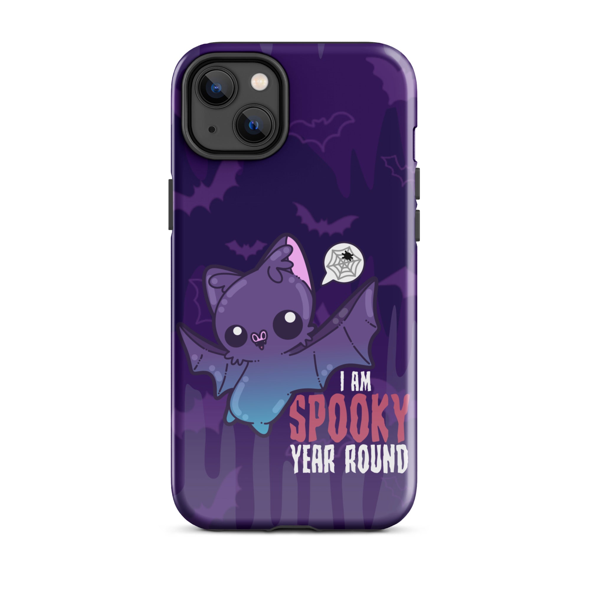 I AM SPOOKY YEAR ROUND W/BACKGROUND - Tough Case for iPhone®