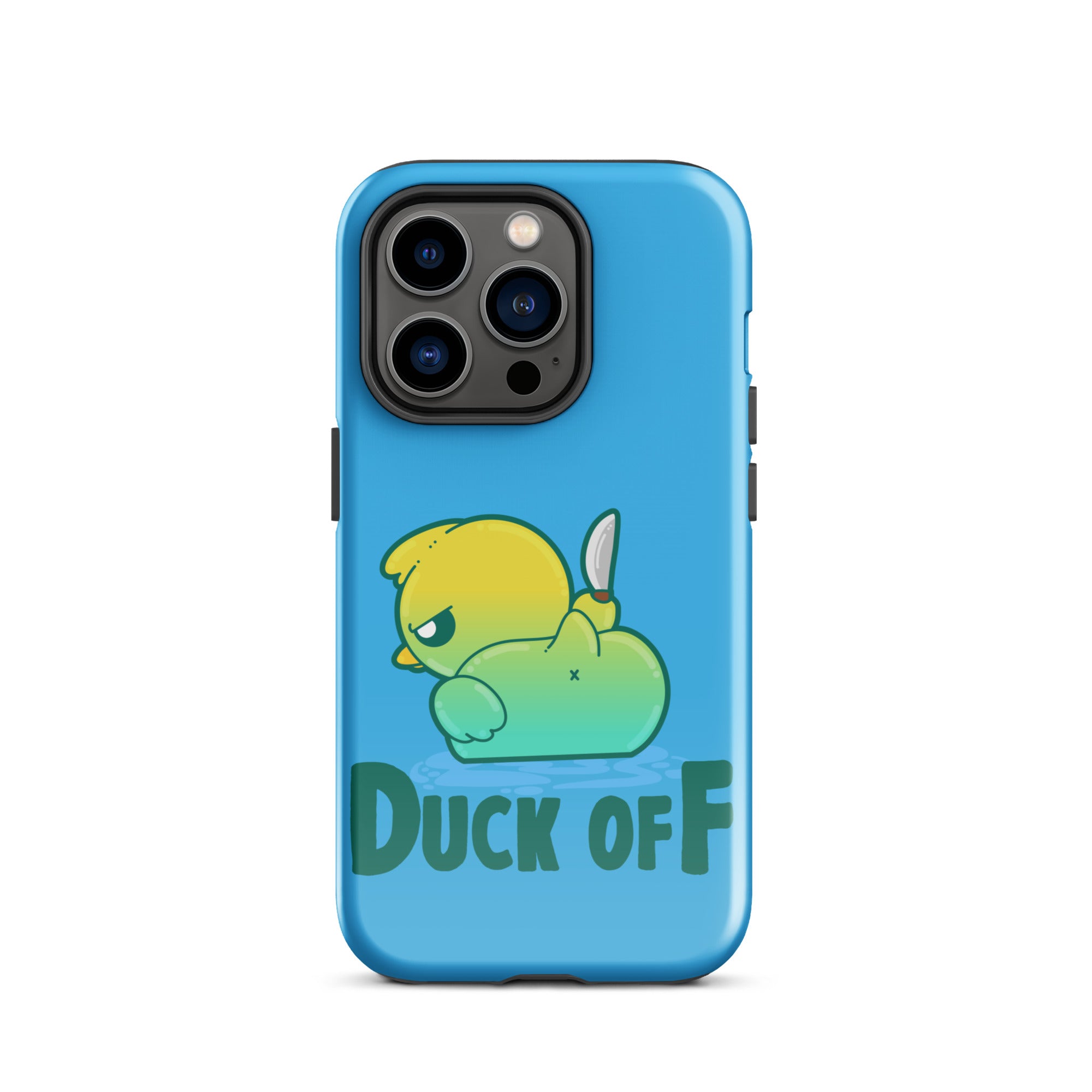 DUCK OFF - Tough Case for iPhone® - ChubbleGumLLC