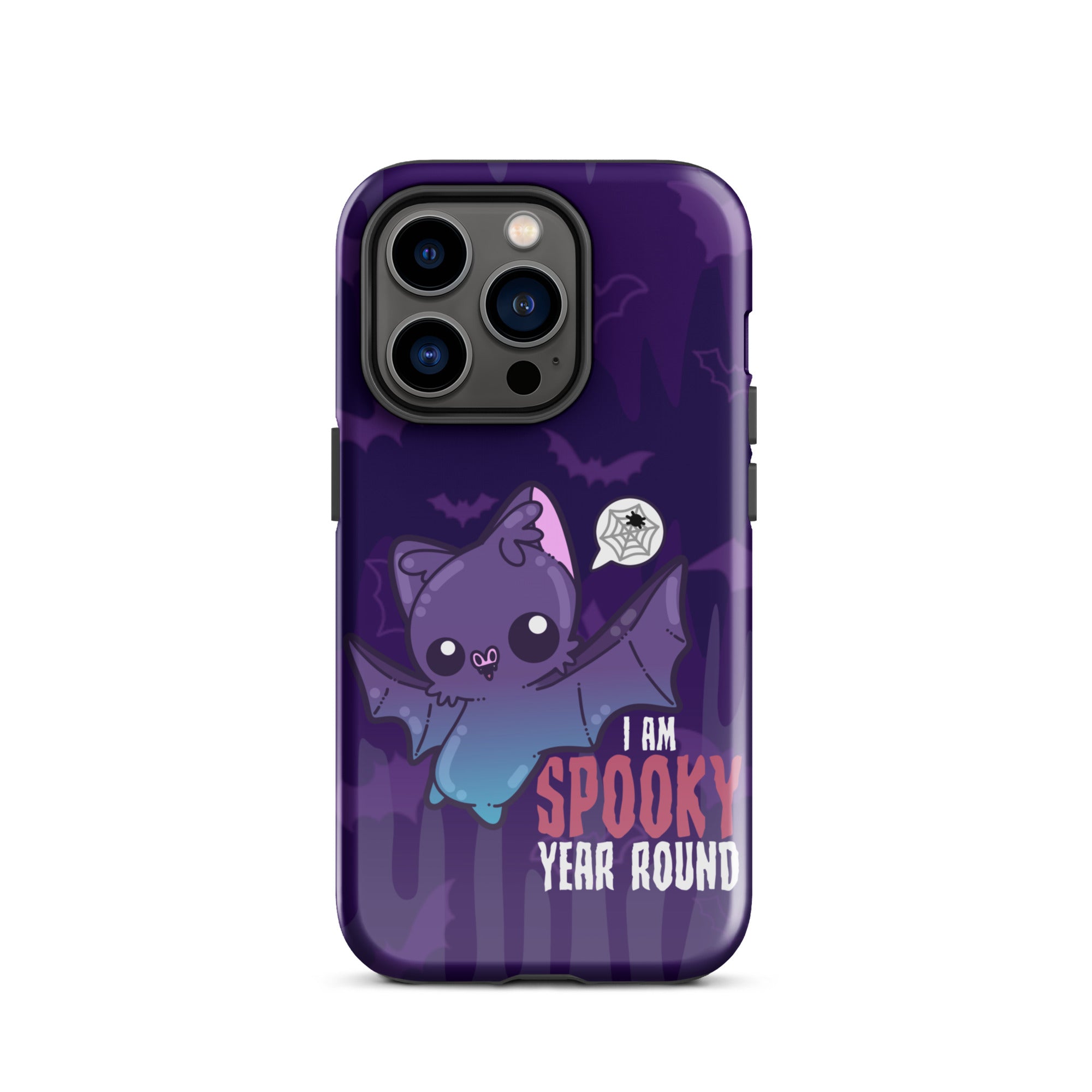 I AM SPOOKY YEAR ROUND W/BACKGROUND - Tough Case for iPhone®