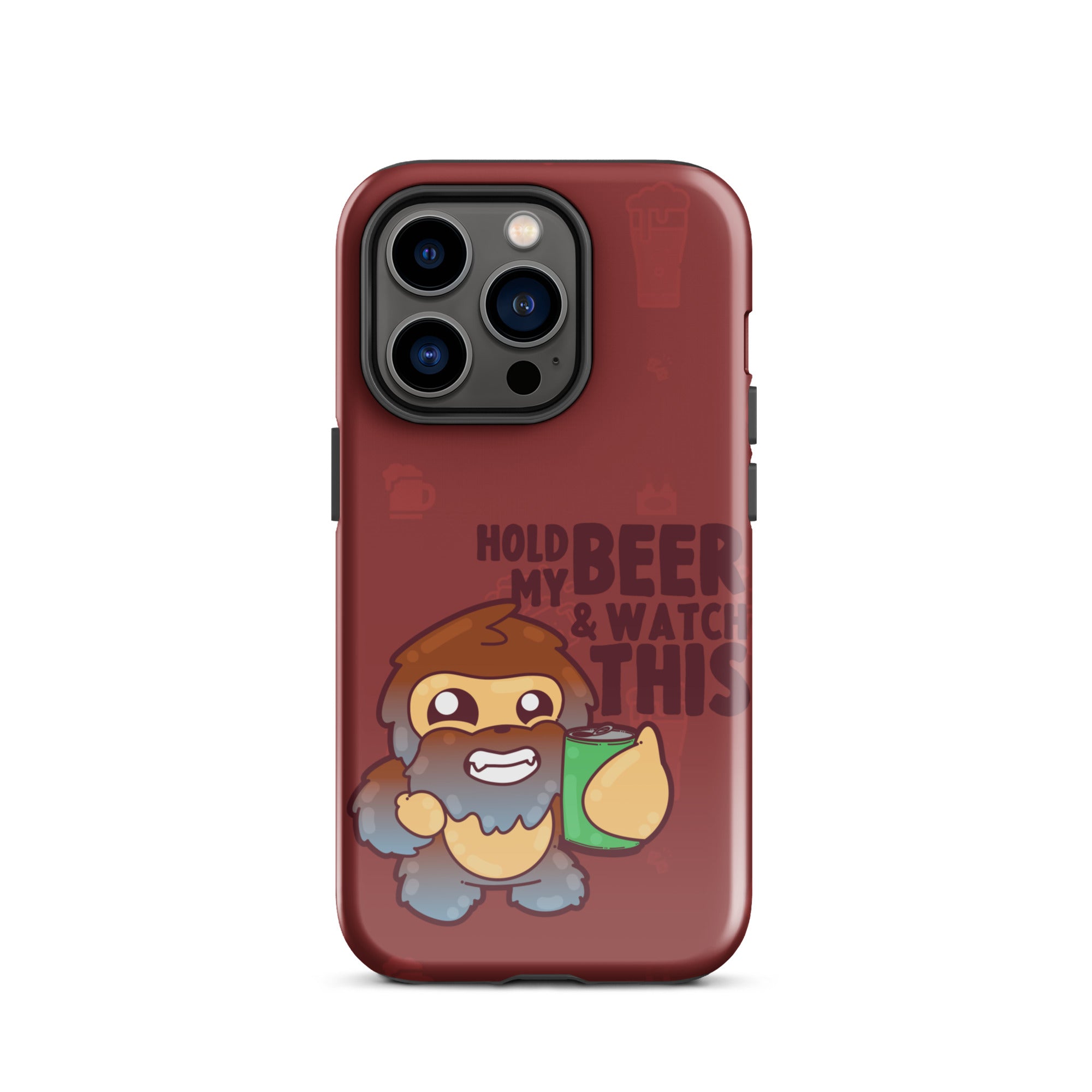 HOLD MY BEER W/BACKGROUND - Tough Case for iPhone®