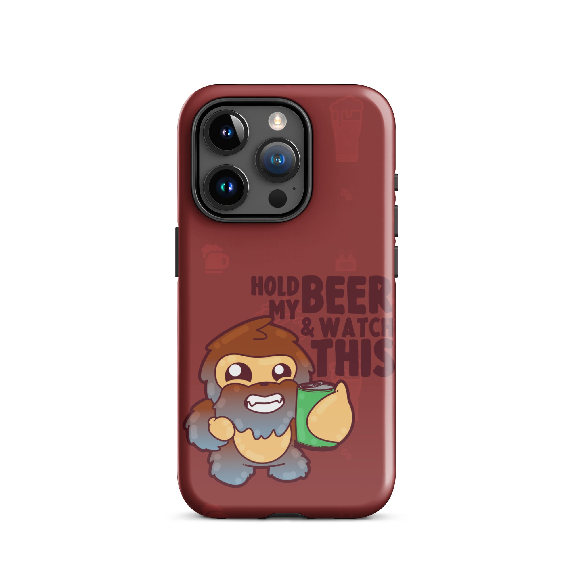 HOLD MY BEER W/BACKGROUND - Tough Case for iPhone®