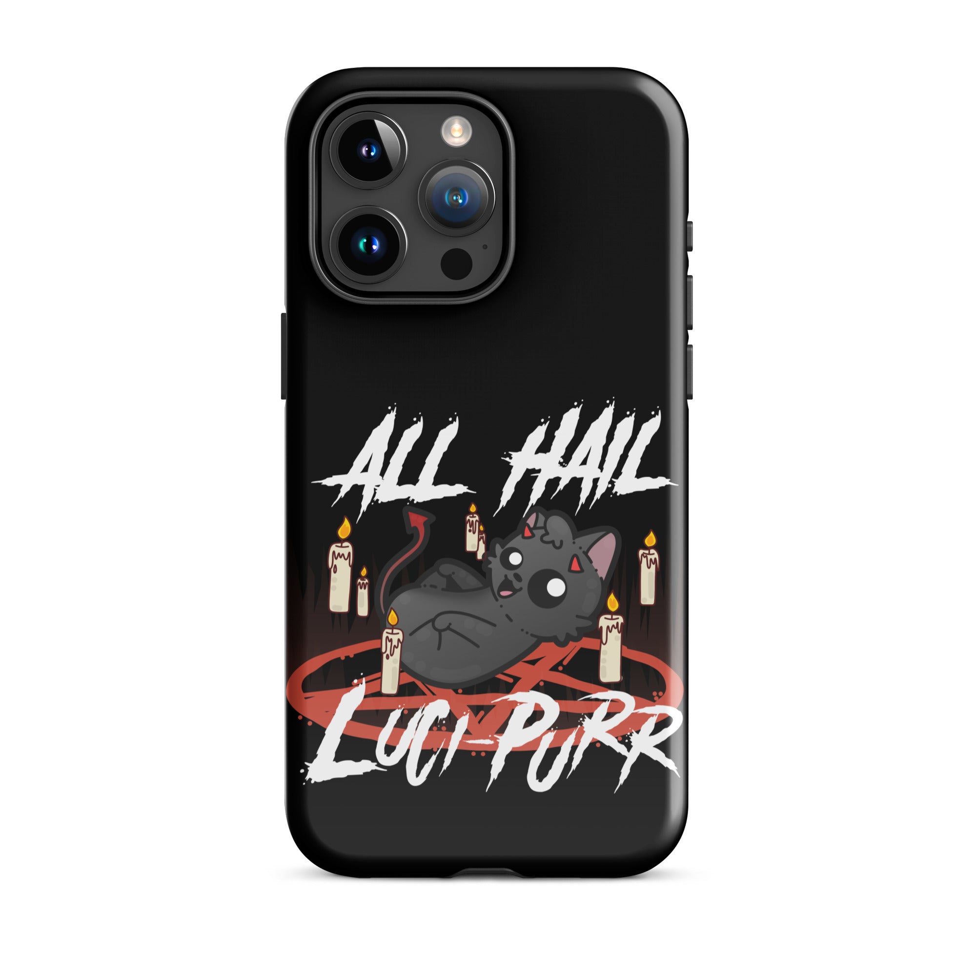 ALL HAIL LUCIPURR - Tough Case for iPhone® - ChubbleGumLLC