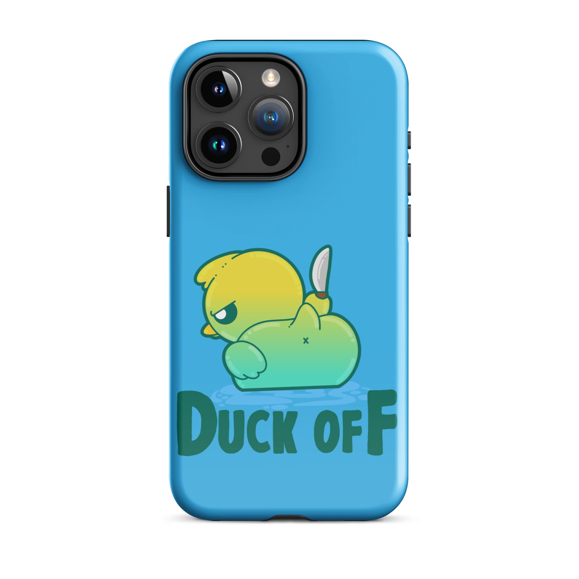DUCK OFF - Tough Case for iPhone® - ChubbleGumLLC