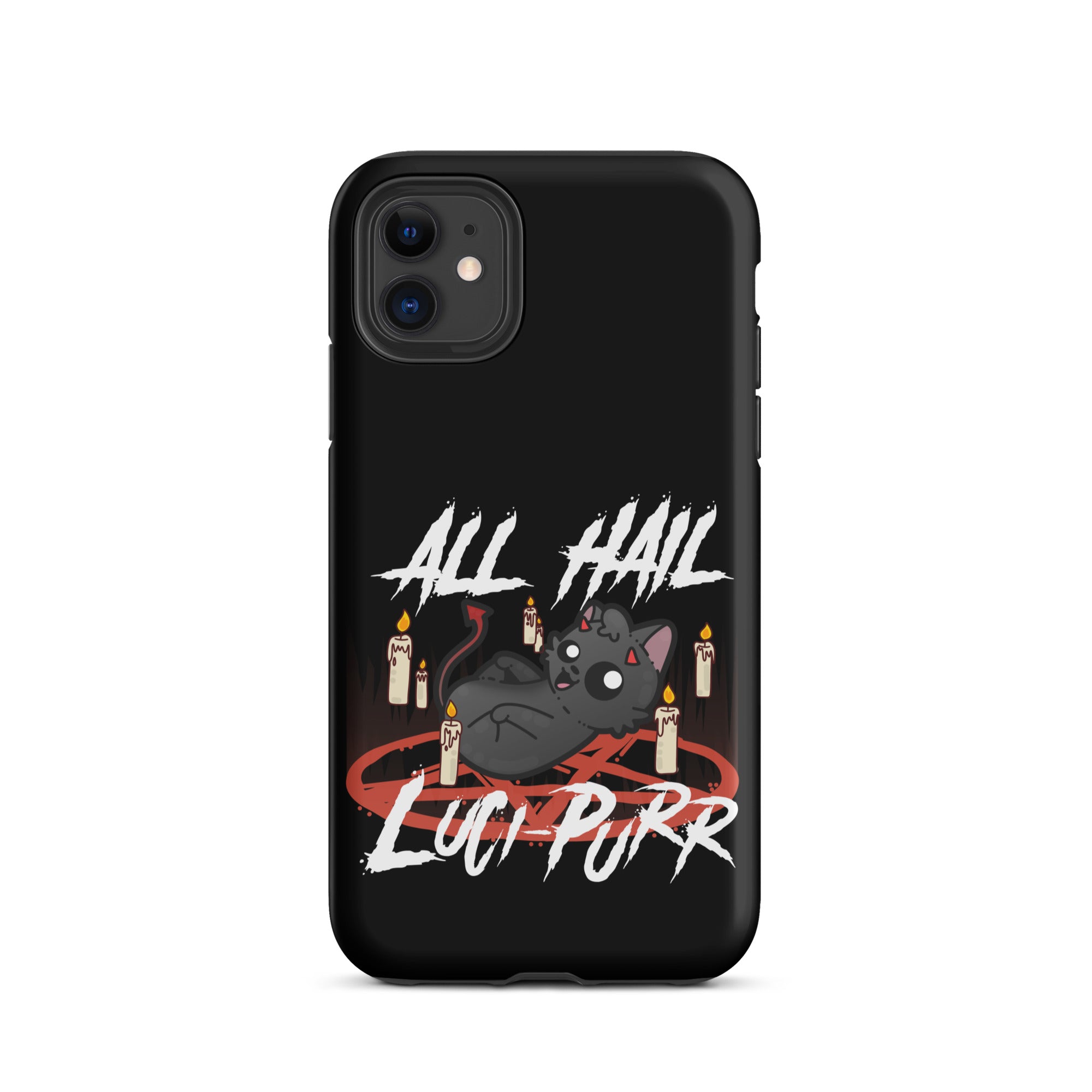 ALL HAIL LUCIPURR - Tough Case for iPhone® - ChubbleGumLLC