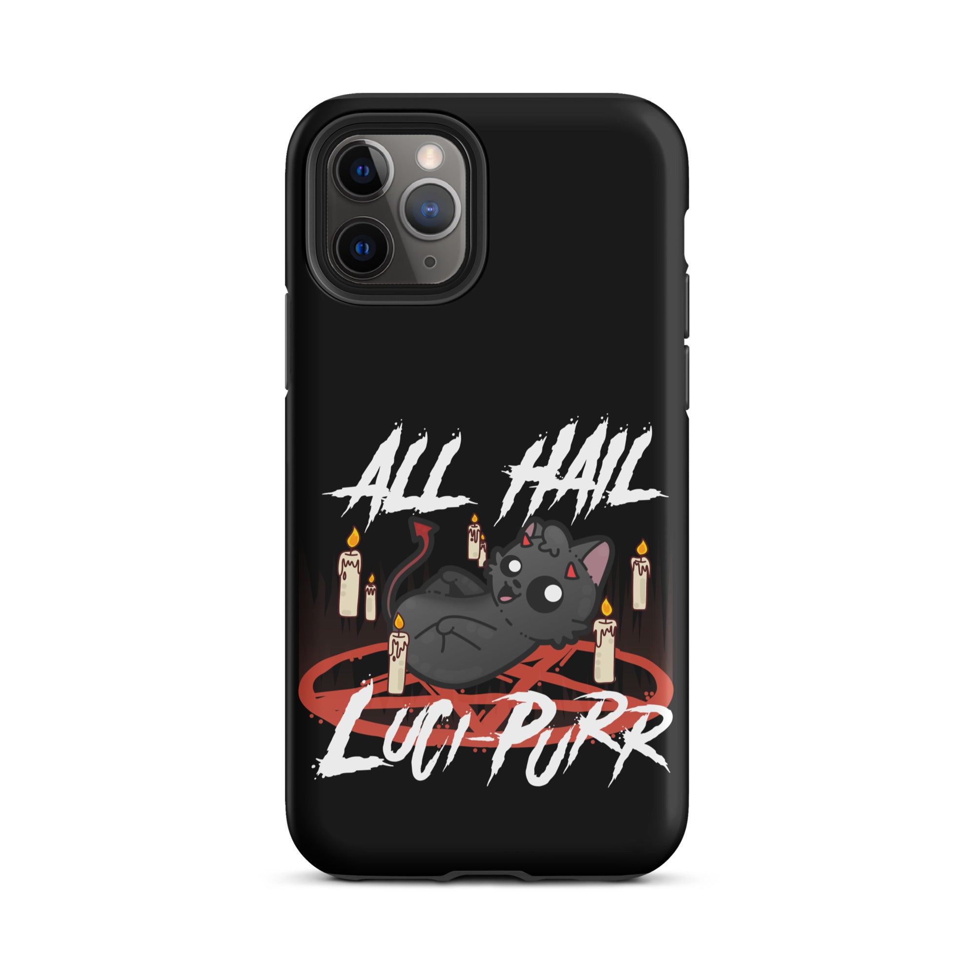 ALL HAIL LUCIPURR - Tough Case for iPhone® - ChubbleGumLLC