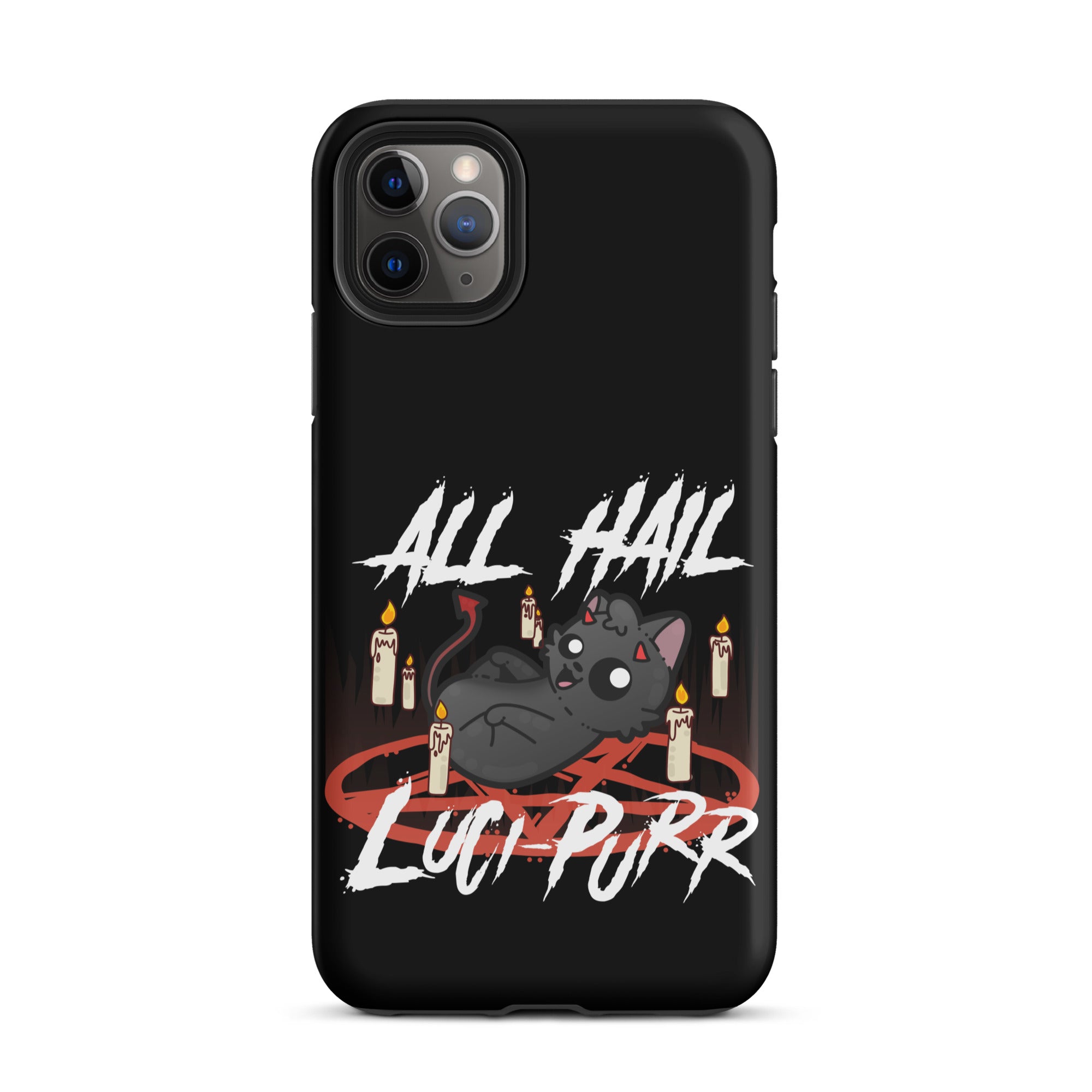 ALL HAIL LUCIPURR - Tough Case for iPhone® - ChubbleGumLLC