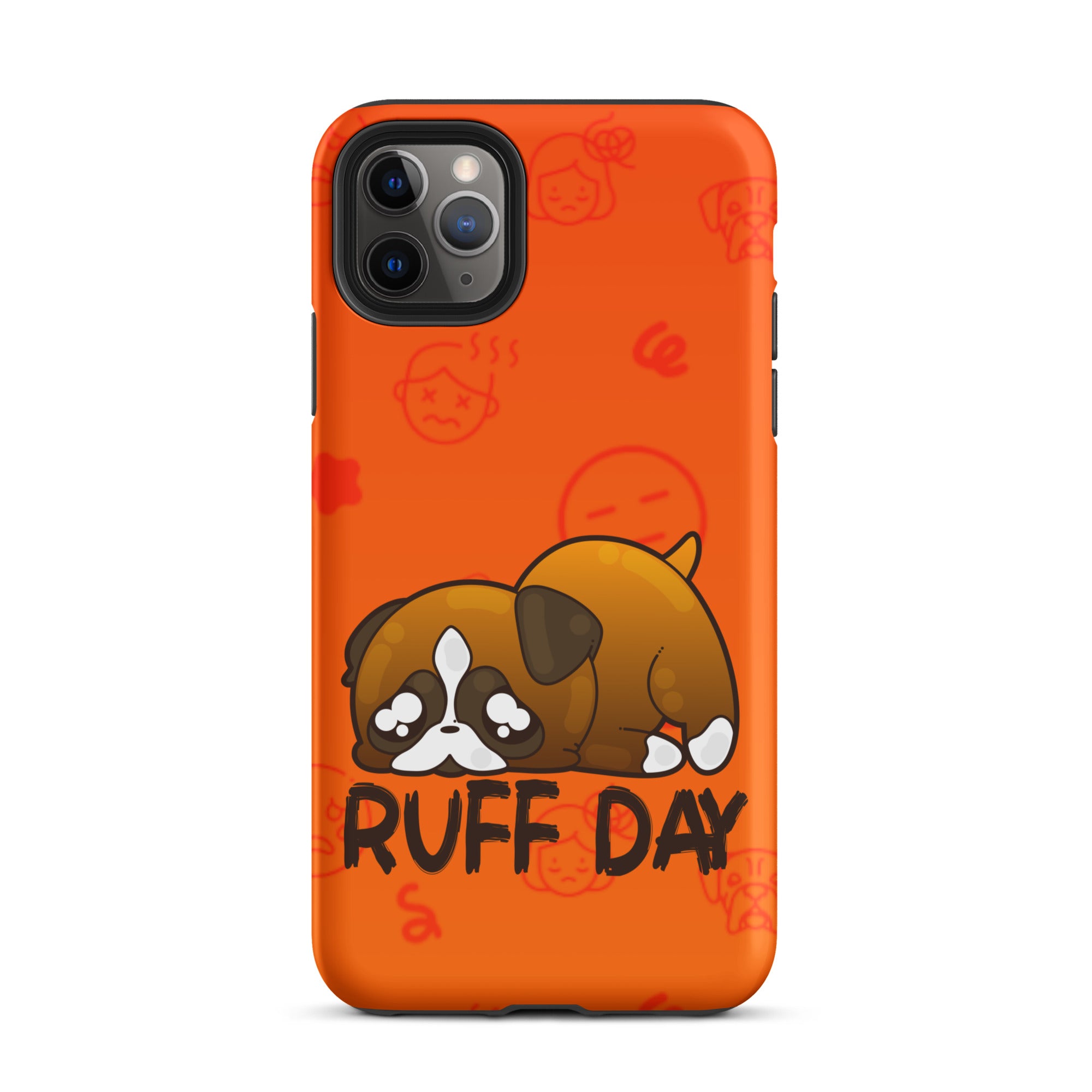 RUFF DAY W/BACKGROUND - Tough Case for iPhone®
