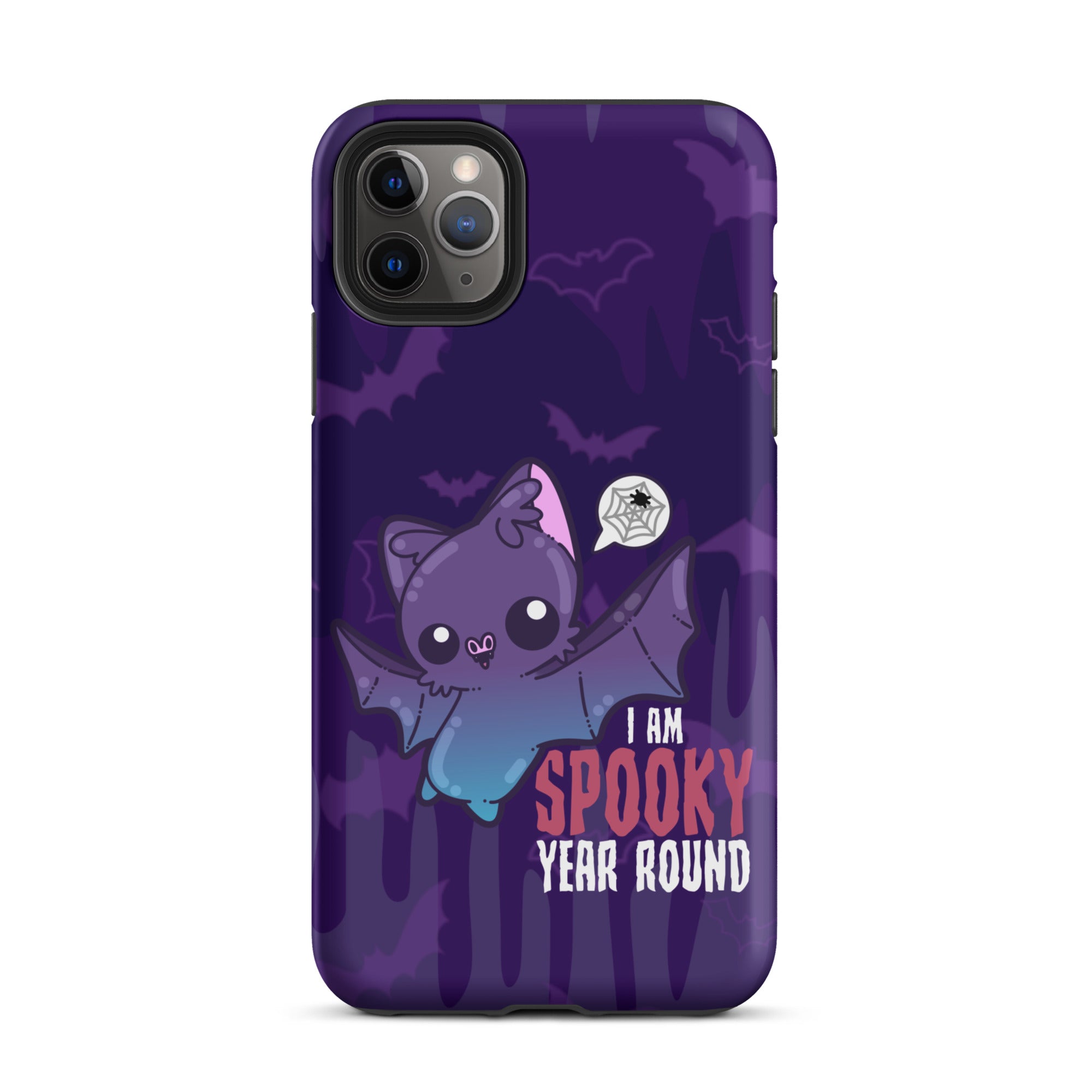 I AM SPOOKY YEAR ROUND W/BACKGROUND - Tough Case for iPhone®