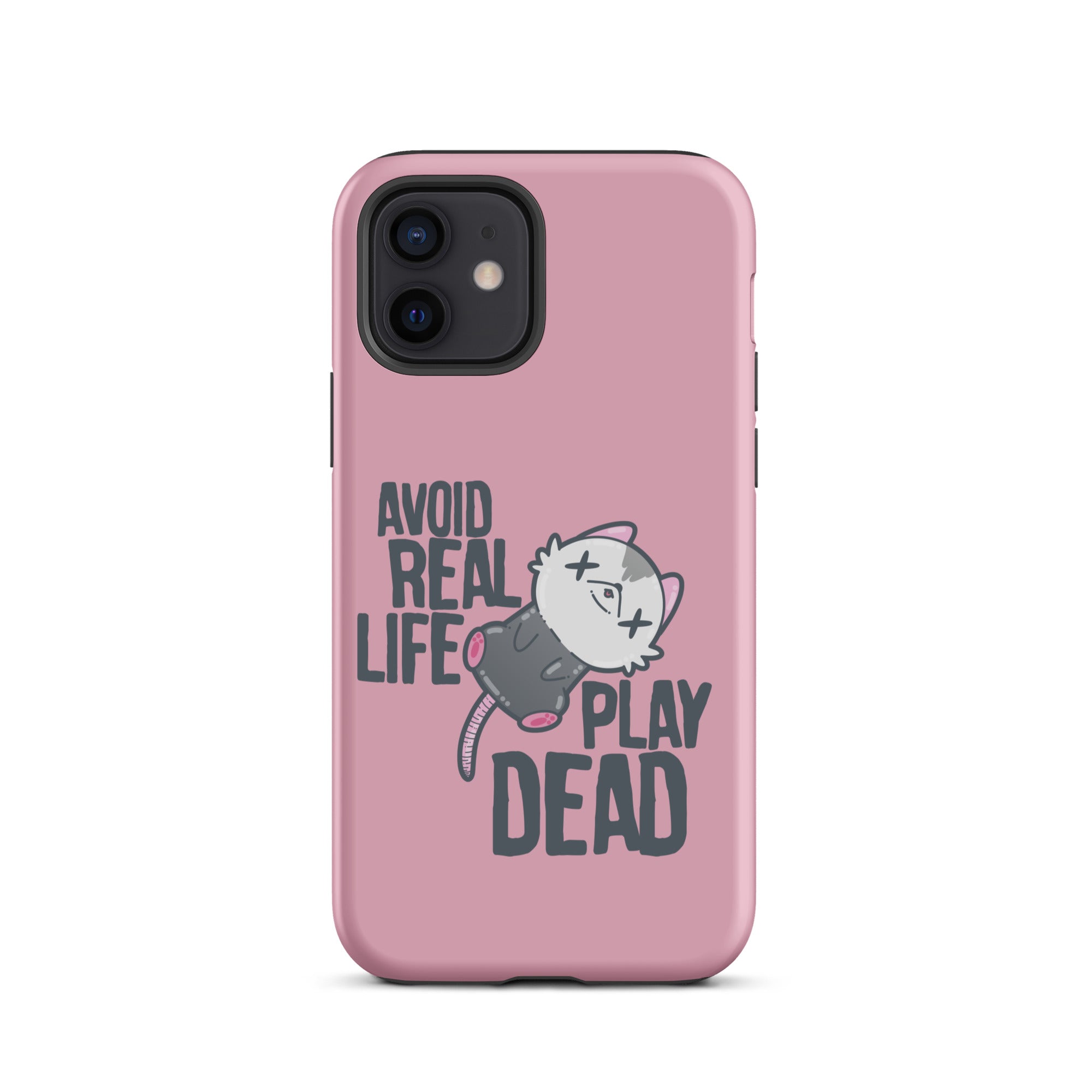AVOID REAL LIFE PLAY DEAD - Tough Case for iPhone® - ChubbleGumLLC