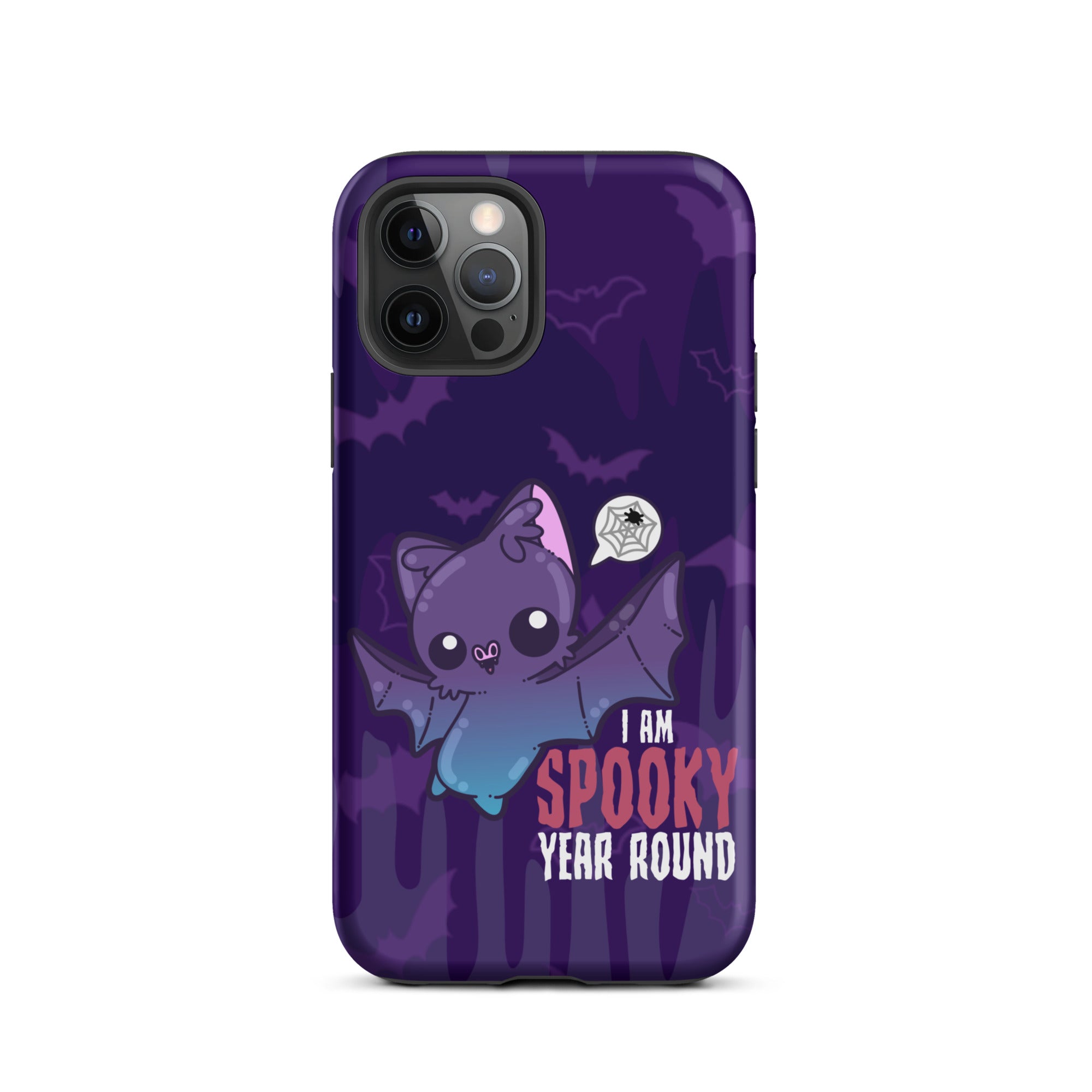 I AM SPOOKY YEAR ROUND W/BACKGROUND - Tough Case for iPhone®