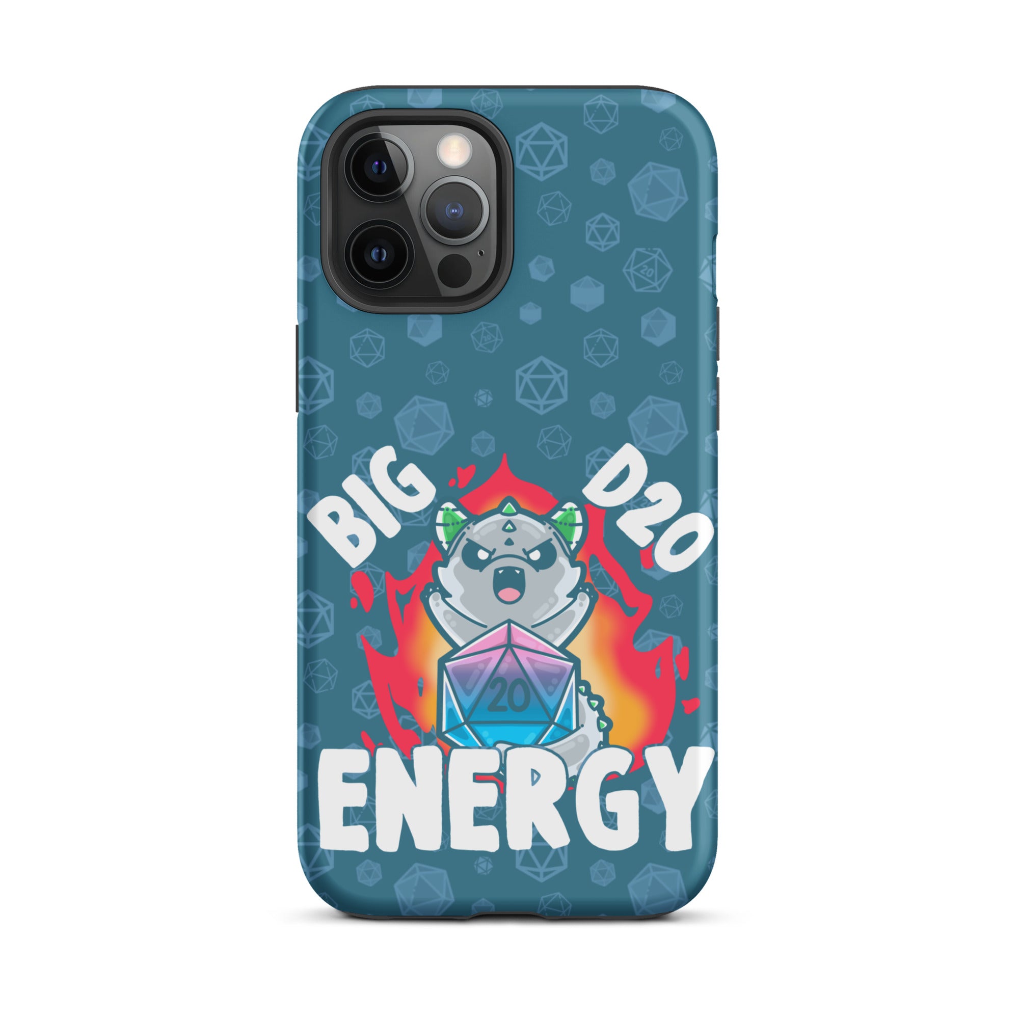 BIG D20 ENERGY W/BACKGROUND - Tough Case for iPhone®