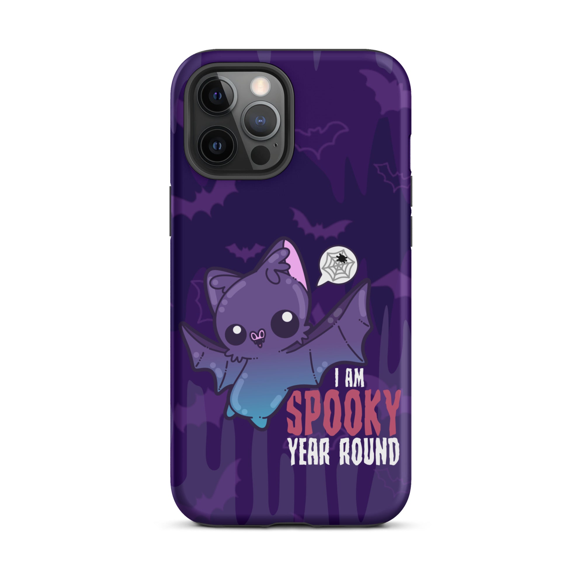 I AM SPOOKY YEAR ROUND W/BACKGROUND - Tough Case for iPhone®
