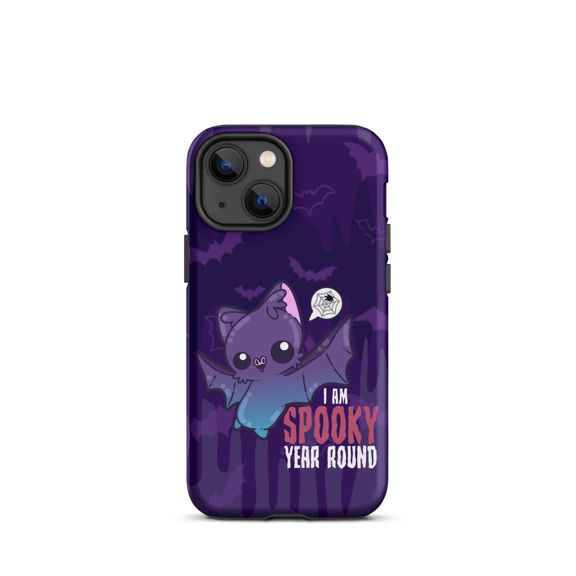 I AM SPOOKY YEAR ROUND W/BACKGROUND - Tough Case for iPhone®
