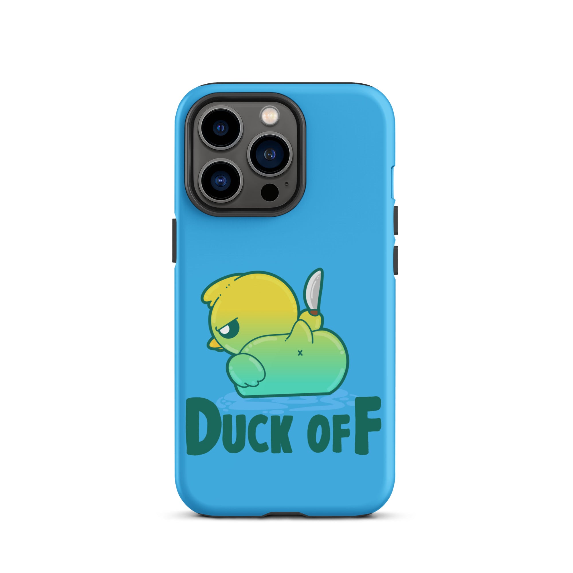 DUCK OFF - Tough Case for iPhone® - ChubbleGumLLC