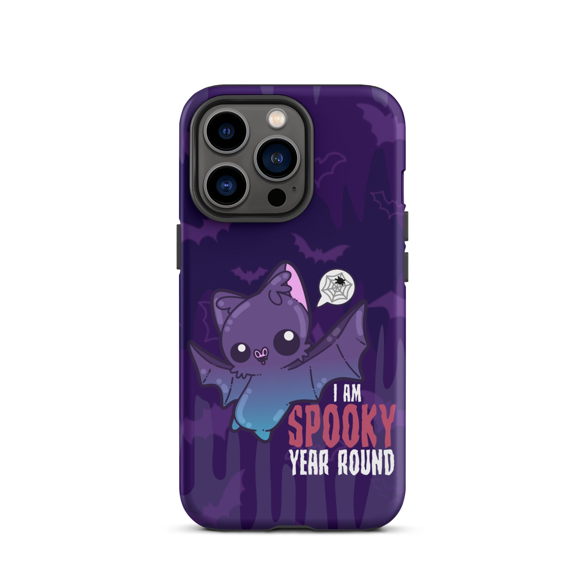I AM SPOOKY YEAR ROUND W/BACKGROUND - Tough Case for iPhone®