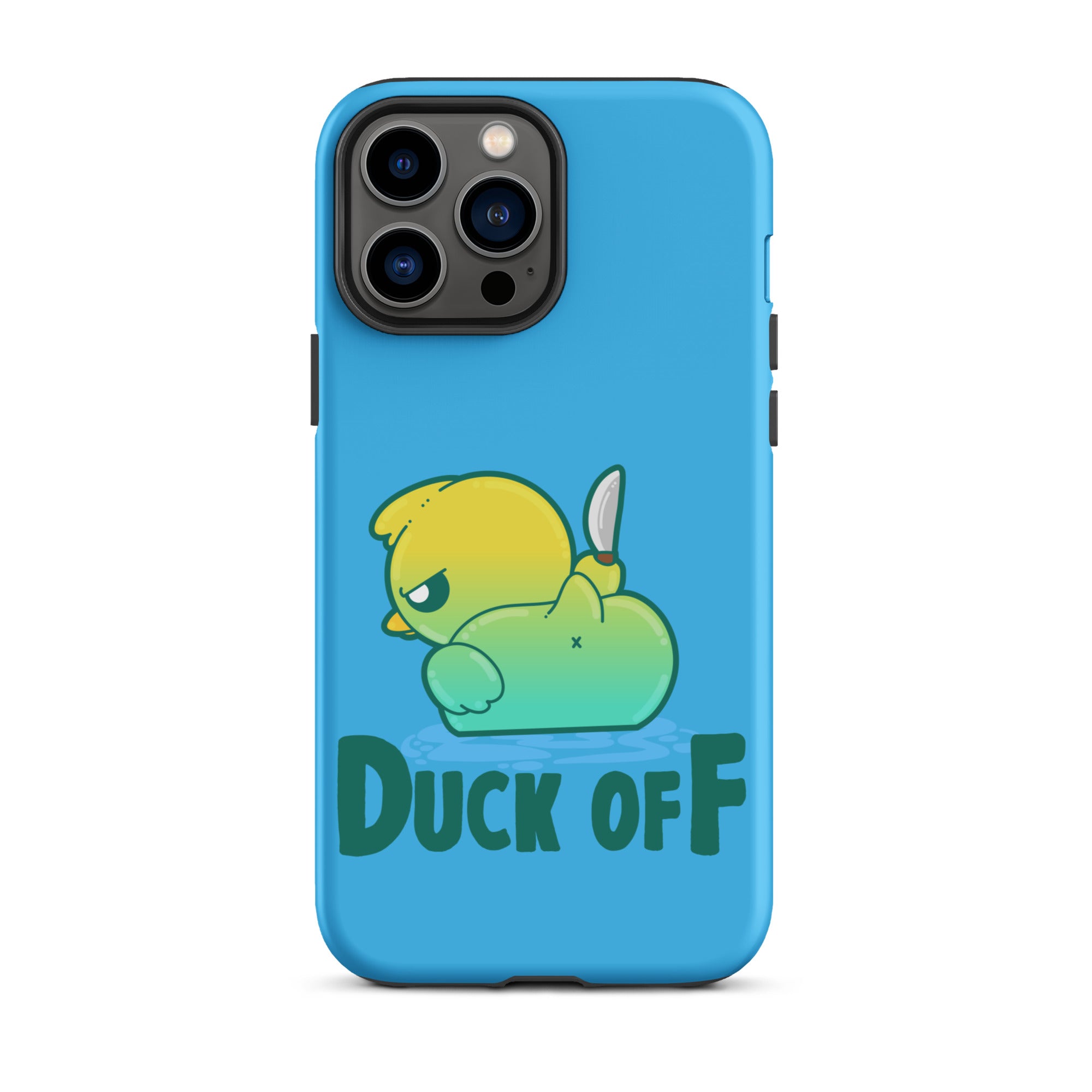 DUCK OFF - Tough Case for iPhone® - ChubbleGumLLC