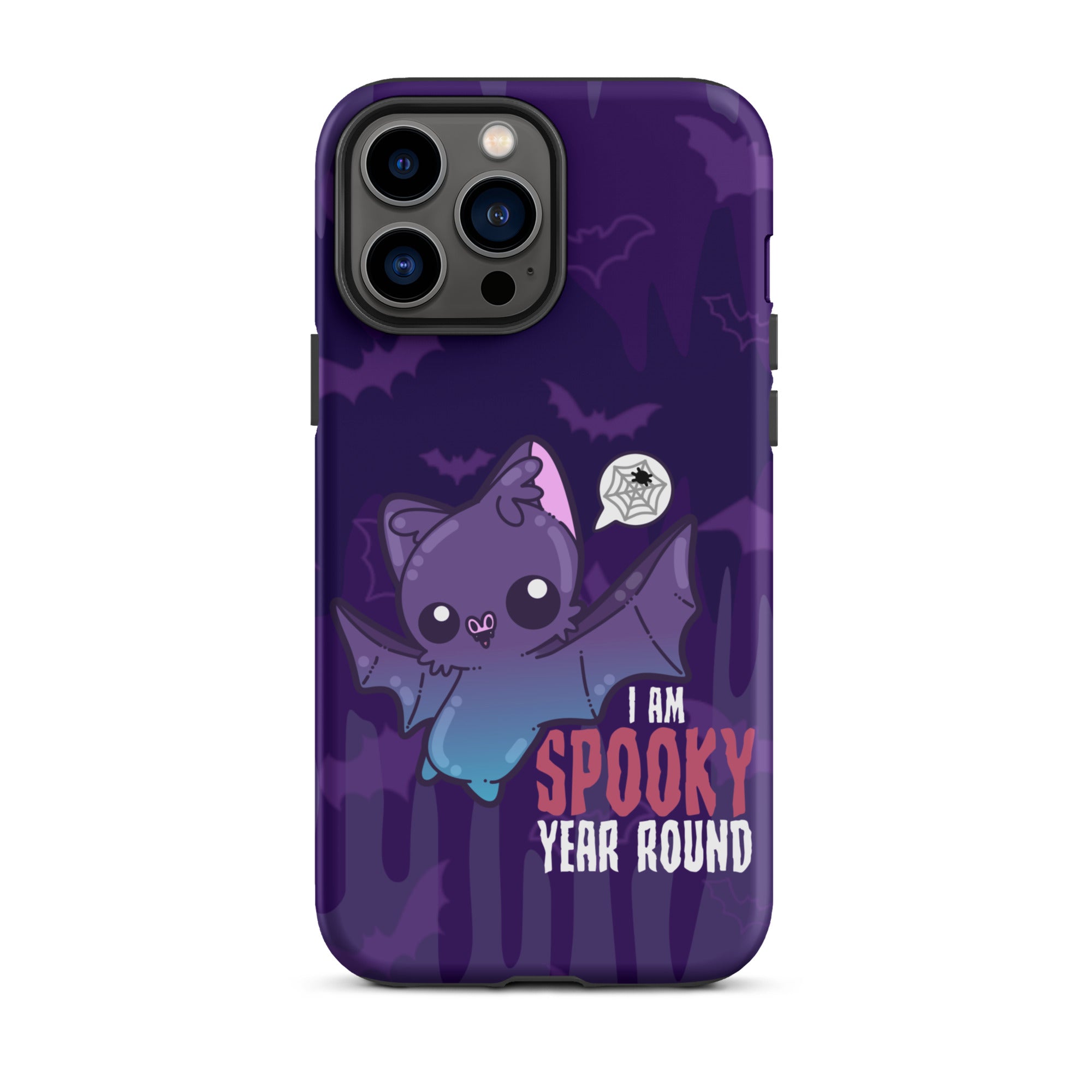 I AM SPOOKY YEAR ROUND W/BACKGROUND - Tough Case for iPhone®