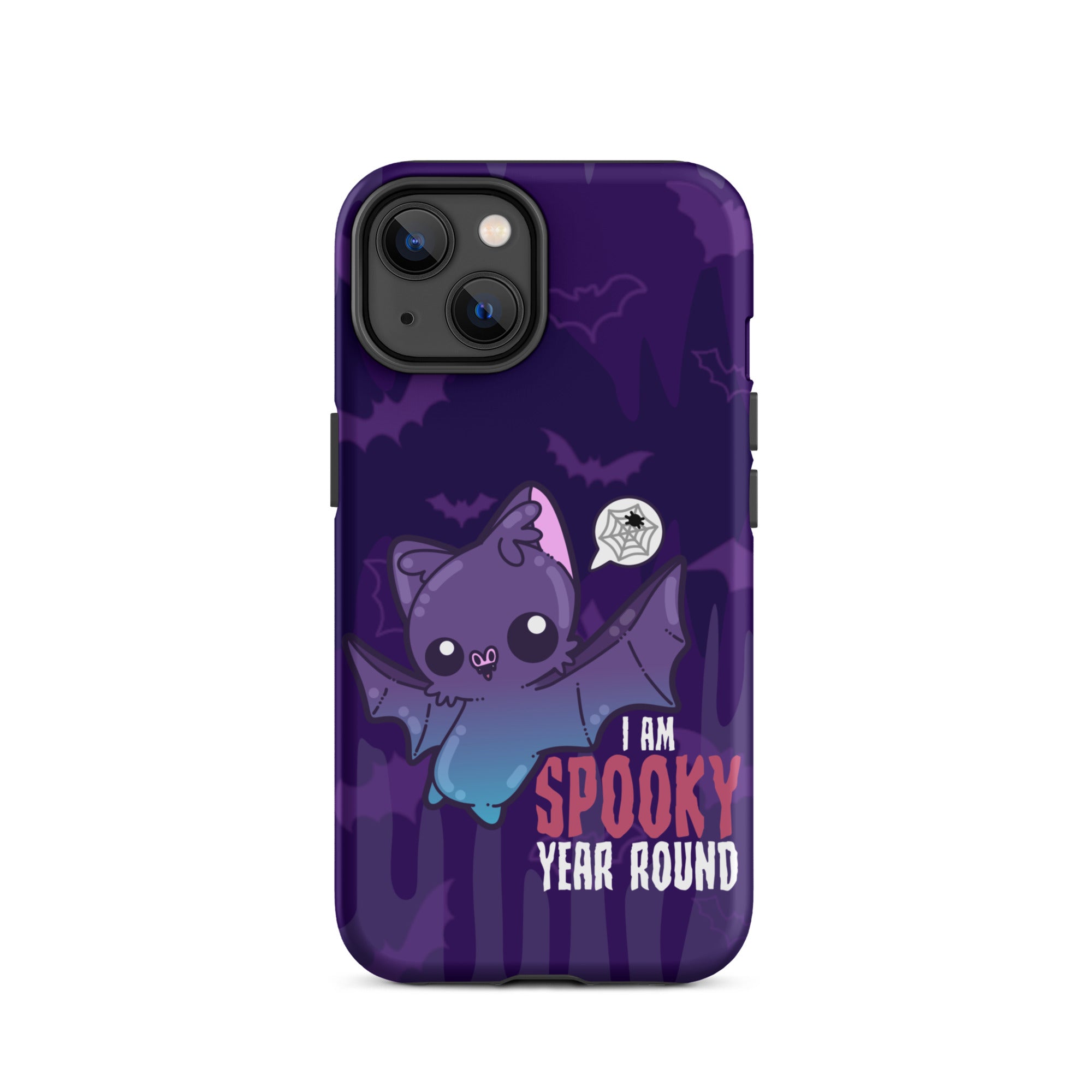 I AM SPOOKY YEAR ROUND W/BACKGROUND - Tough Case for iPhone®