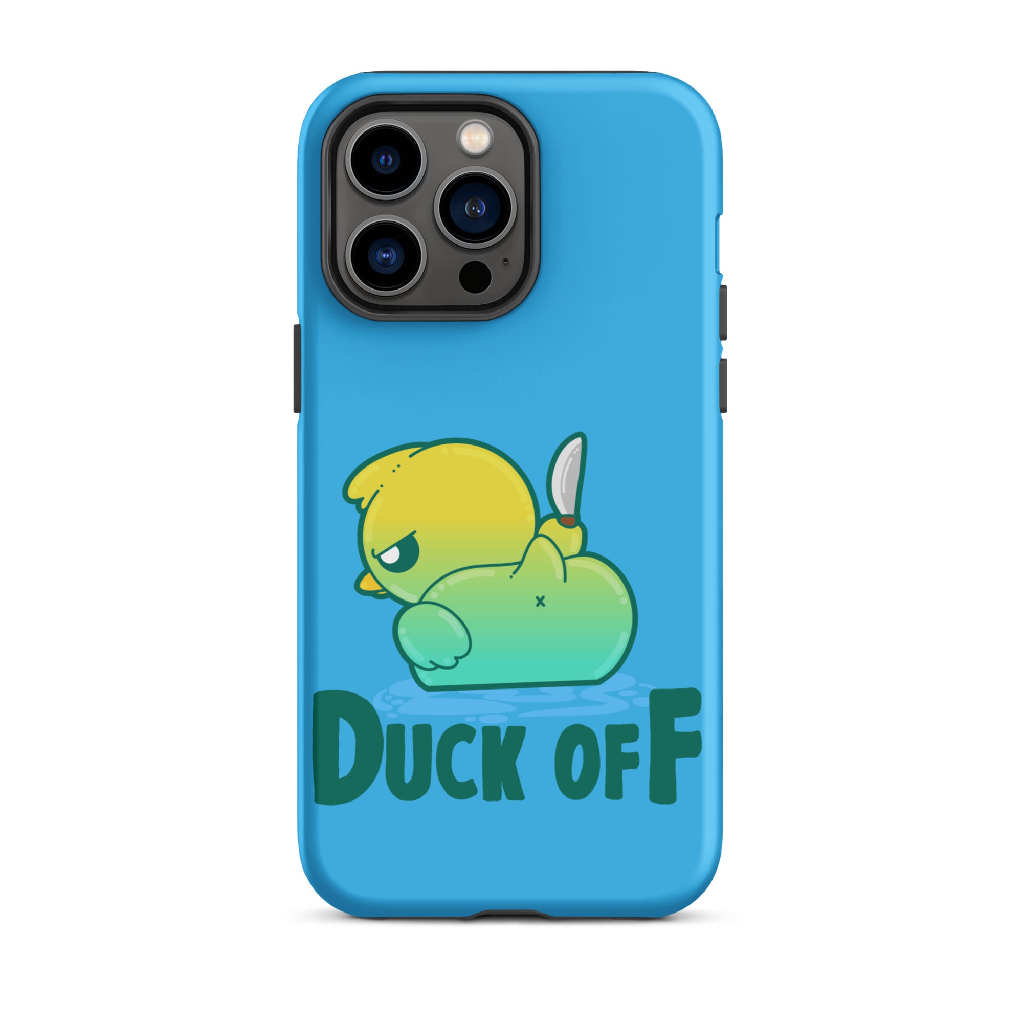 DUCK OFF - Tough Case for iPhone® - ChubbleGumLLC