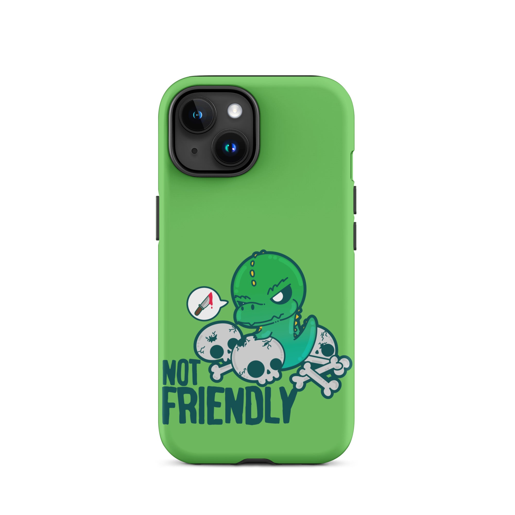 NOT FRIENDLY - Tough Case for iPhone® - ChubbleGumLLC