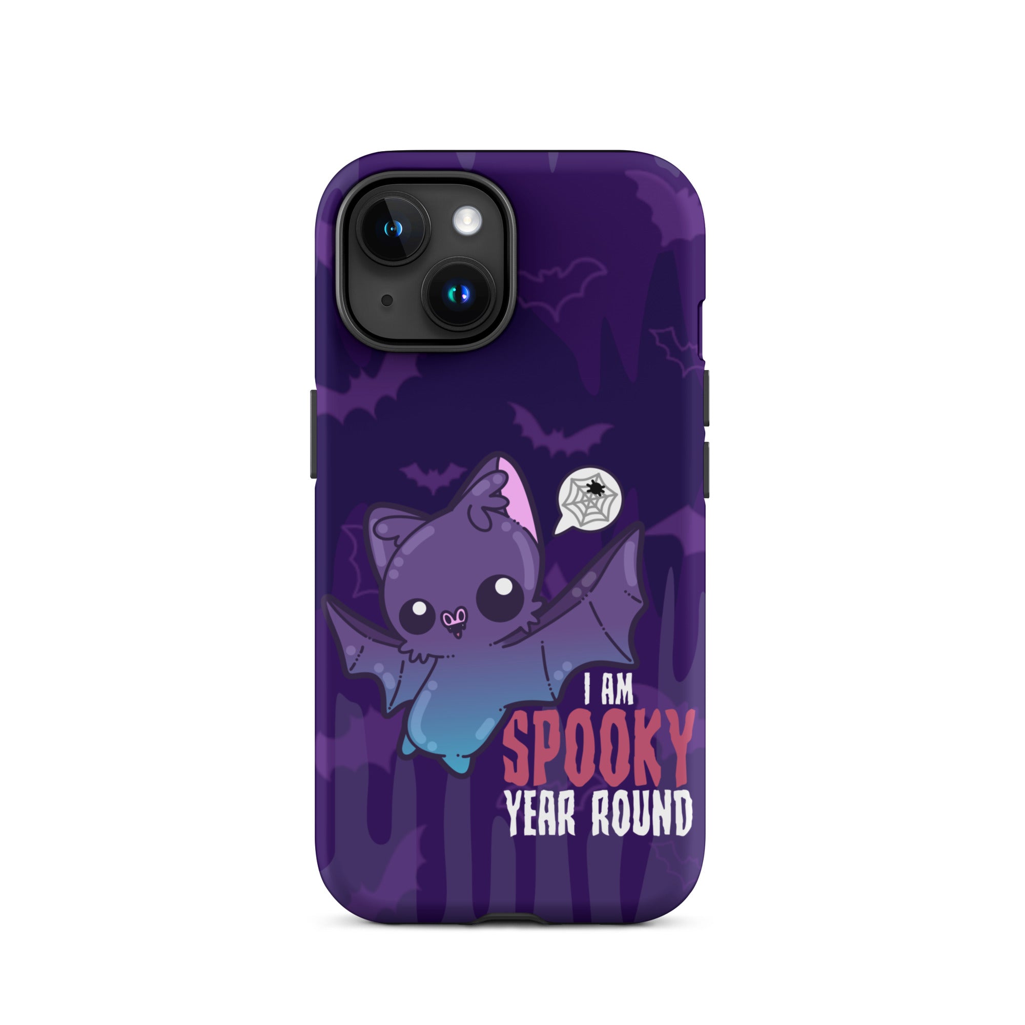 I AM SPOOKY YEAR ROUND W/BACKGROUND - Tough Case for iPhone®