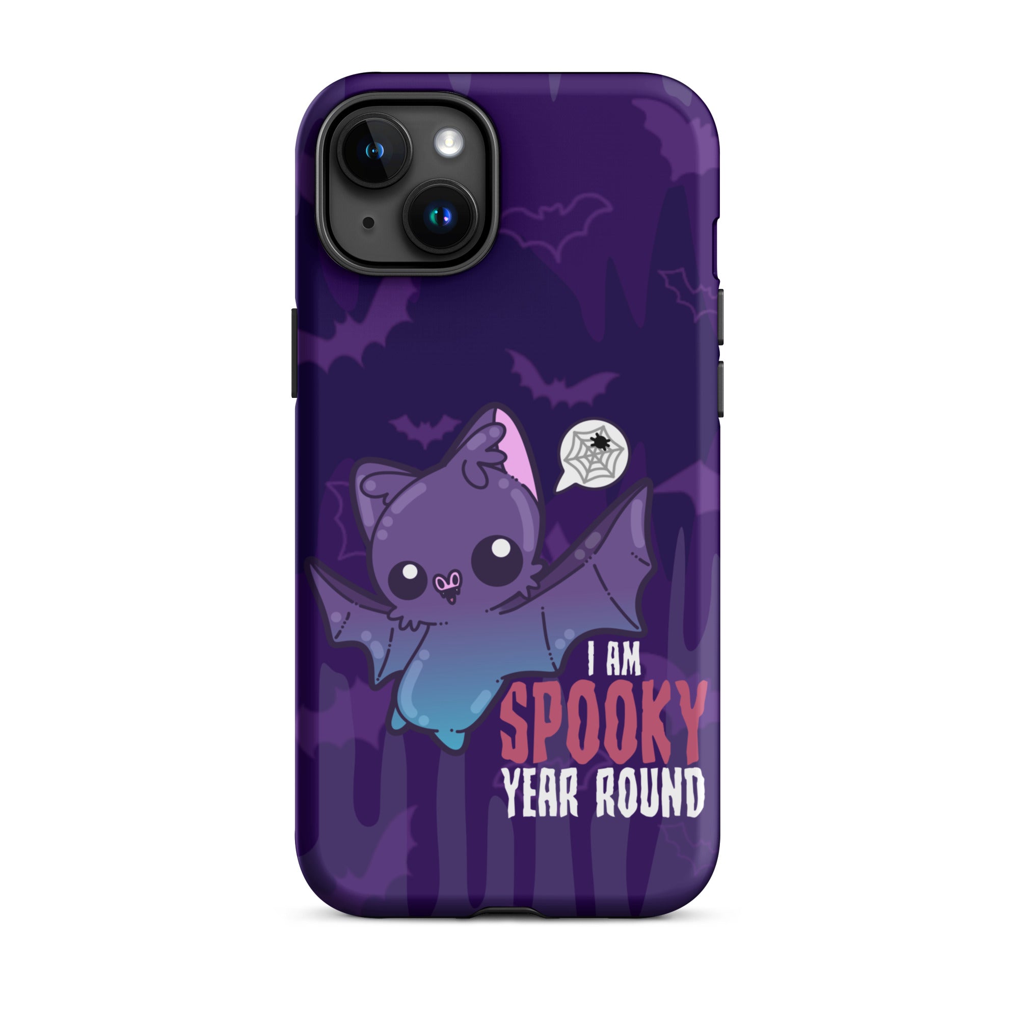 I AM SPOOKY YEAR ROUND W/BACKGROUND - Tough Case for iPhone®
