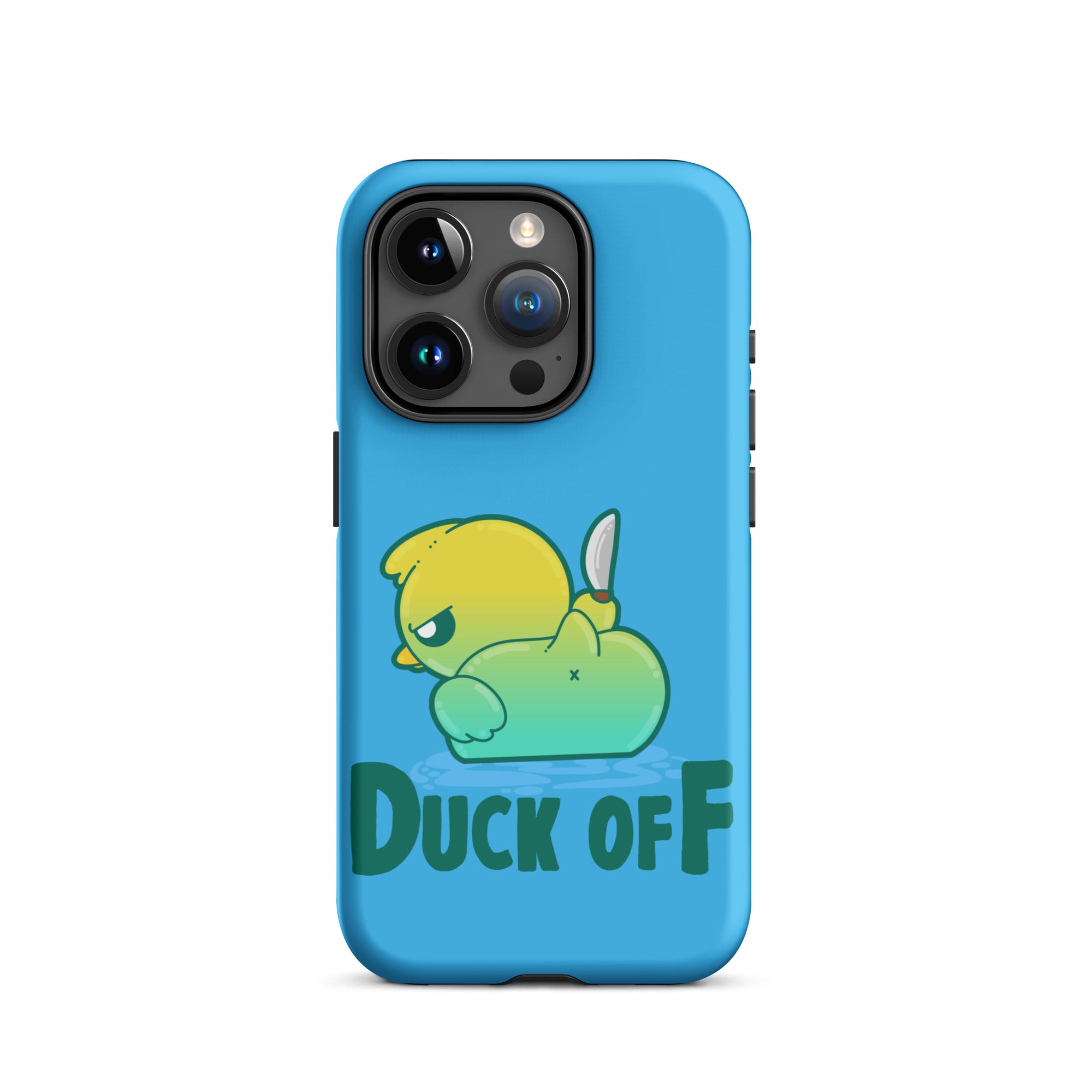 DUCK OFF - Tough Case for iPhone® - ChubbleGumLLC