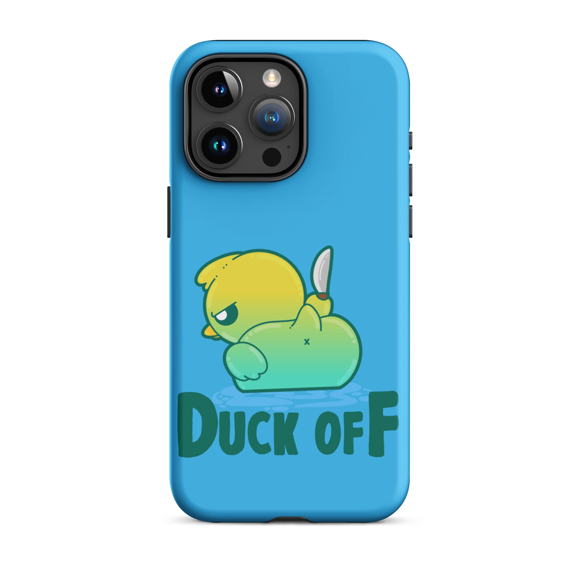 DUCK OFF - Tough Case for iPhone® - ChubbleGumLLC