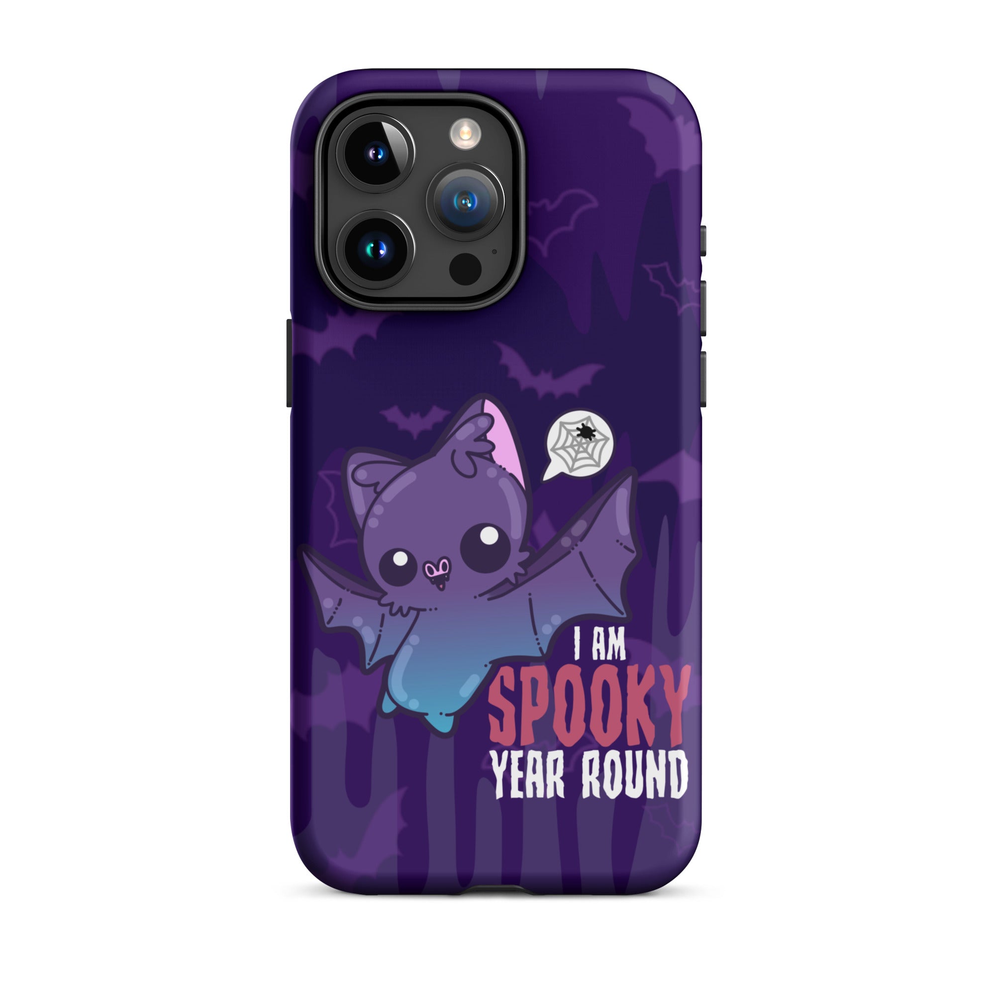 I AM SPOOKY YEAR ROUND W/BACKGROUND - Tough Case for iPhone®
