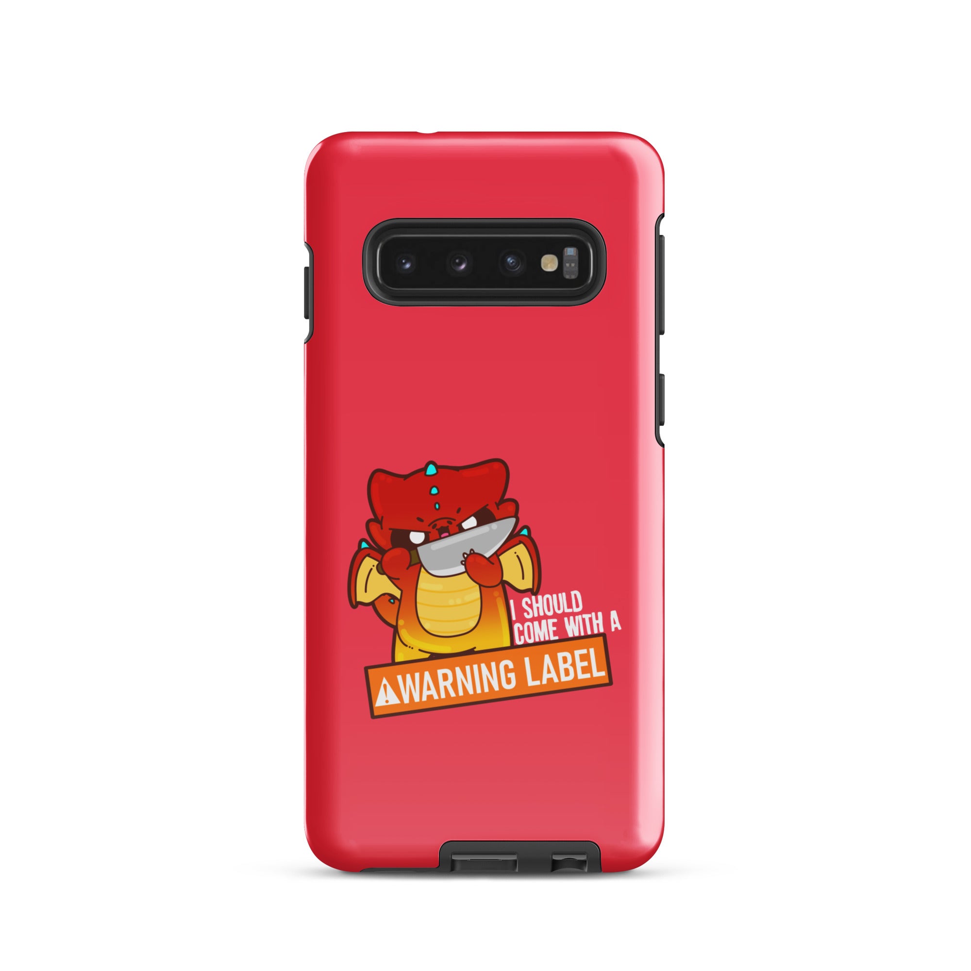 I SHOULD COME WITH A WARNING LABEL - Tough case for Samsung® - ChubbleGumLLC