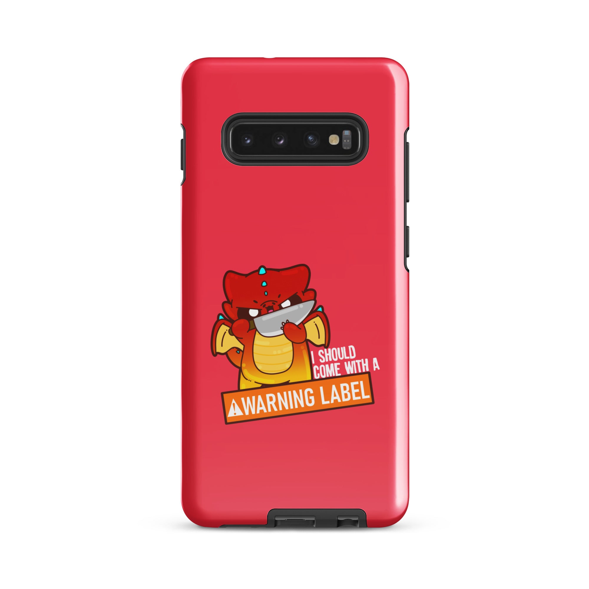 I SHOULD COME WITH A WARNING LABEL - Tough case for Samsung® - ChubbleGumLLC
