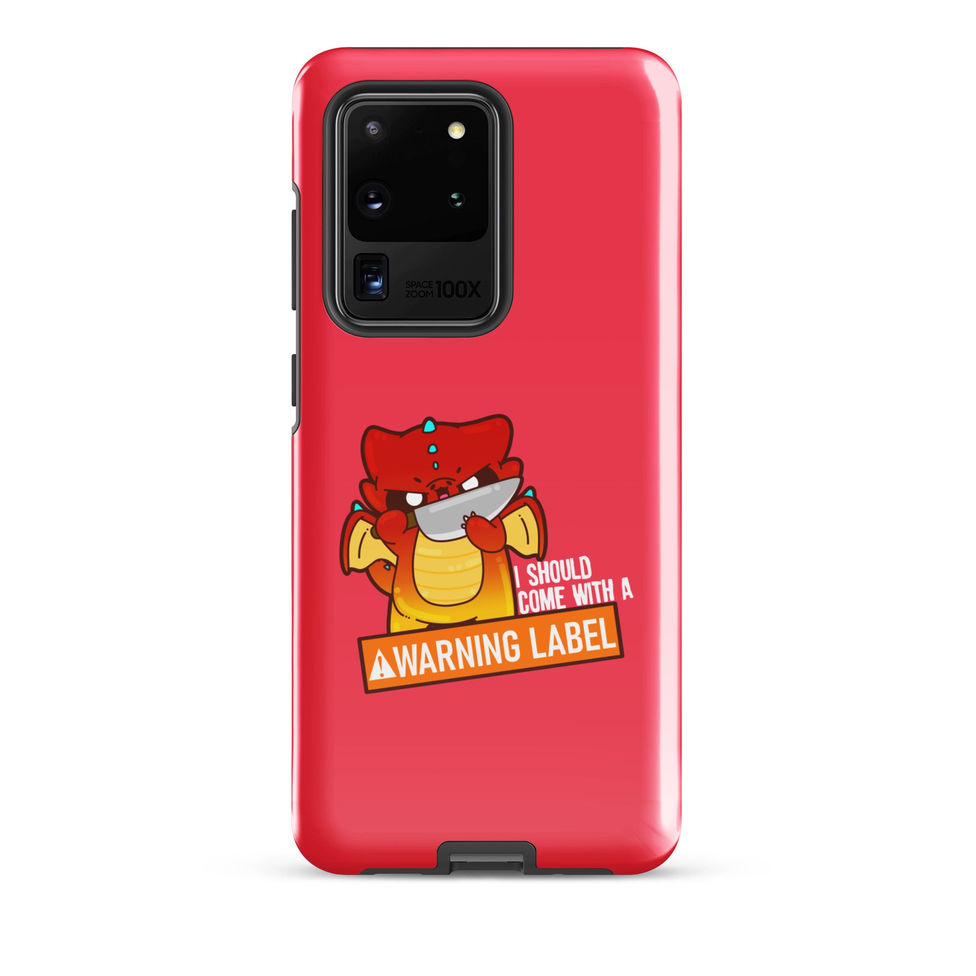 I SHOULD COME WITH A WARNING LABEL - Tough case for Samsung® - ChubbleGumLLC